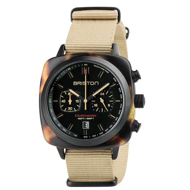briston-clubmaster-sport-chronographe-42-mm-safari image 1