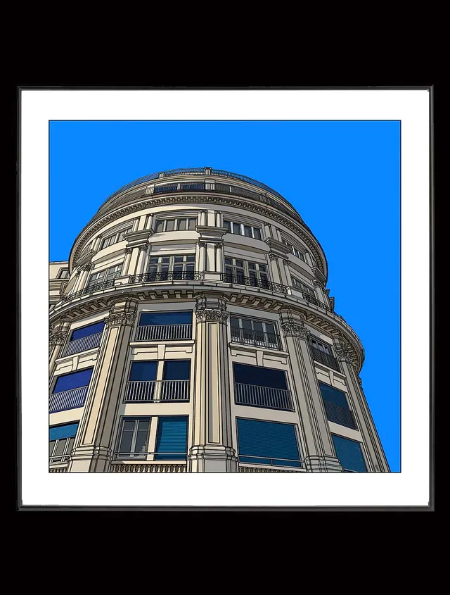 belza-illustration-lvus-l-a-btz-bellevue-affiche image 1