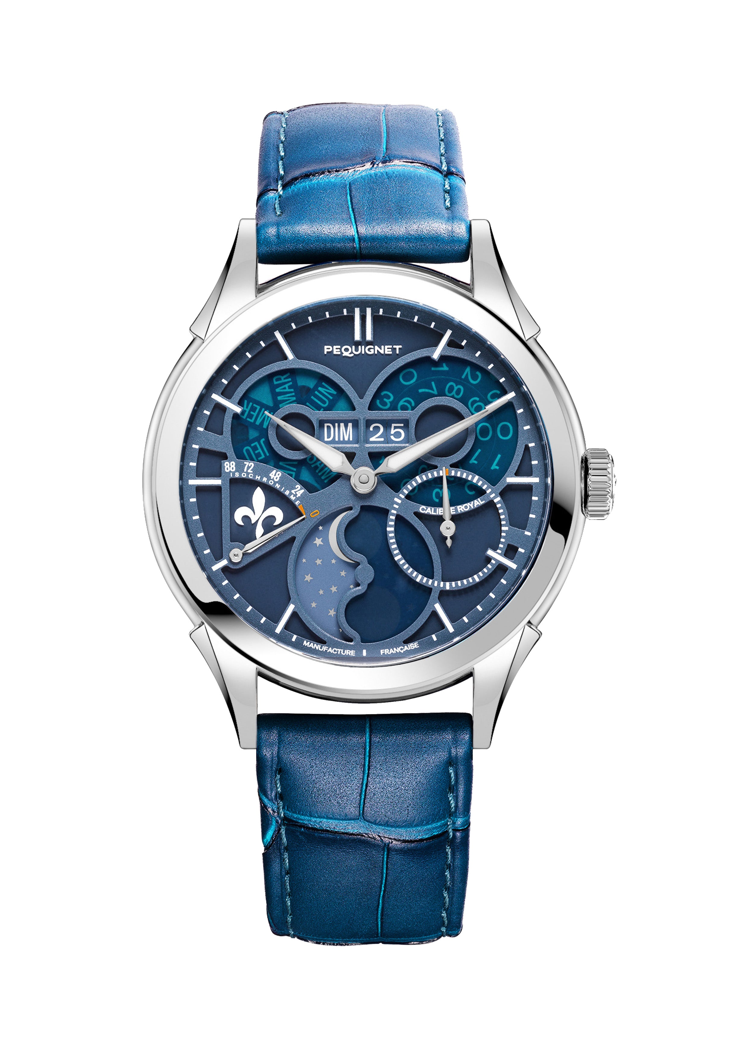 pequignet-royale-saphir-bleu-topaze-montre-homme-calibre-royal image 1
