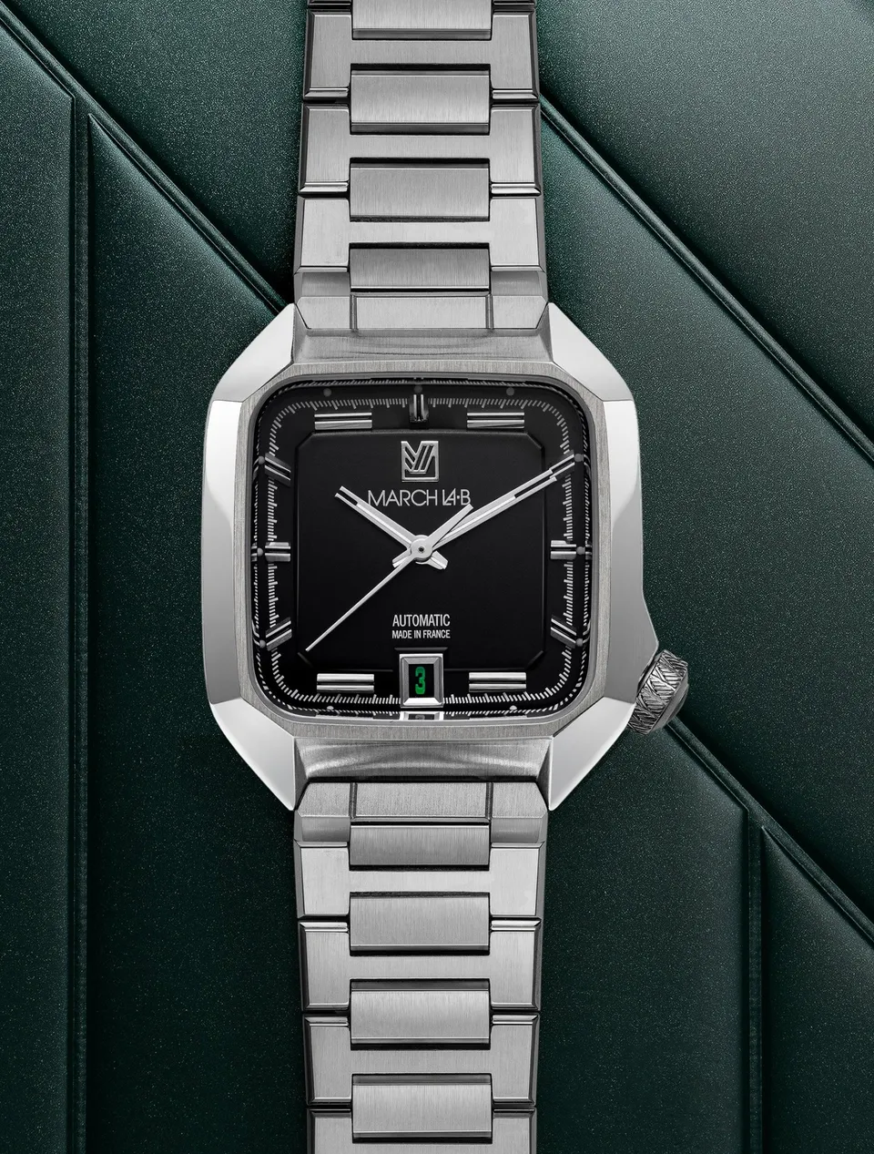 march-la-b-am2-slim-automatique-black-montre-homme-automatique-36-mm-cadran-noir image 1