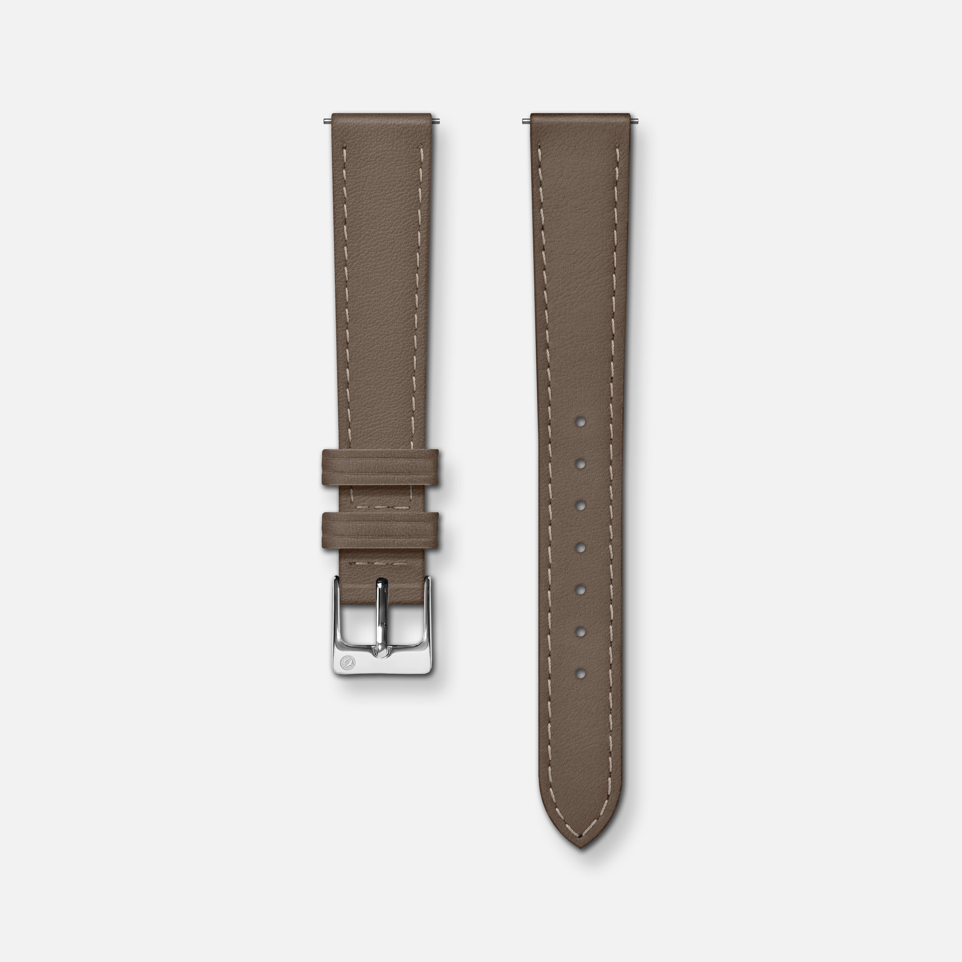 charlie-paris-bracelet-cuir-taupe-14mm-boucle-ardillon-interchangeable image 5