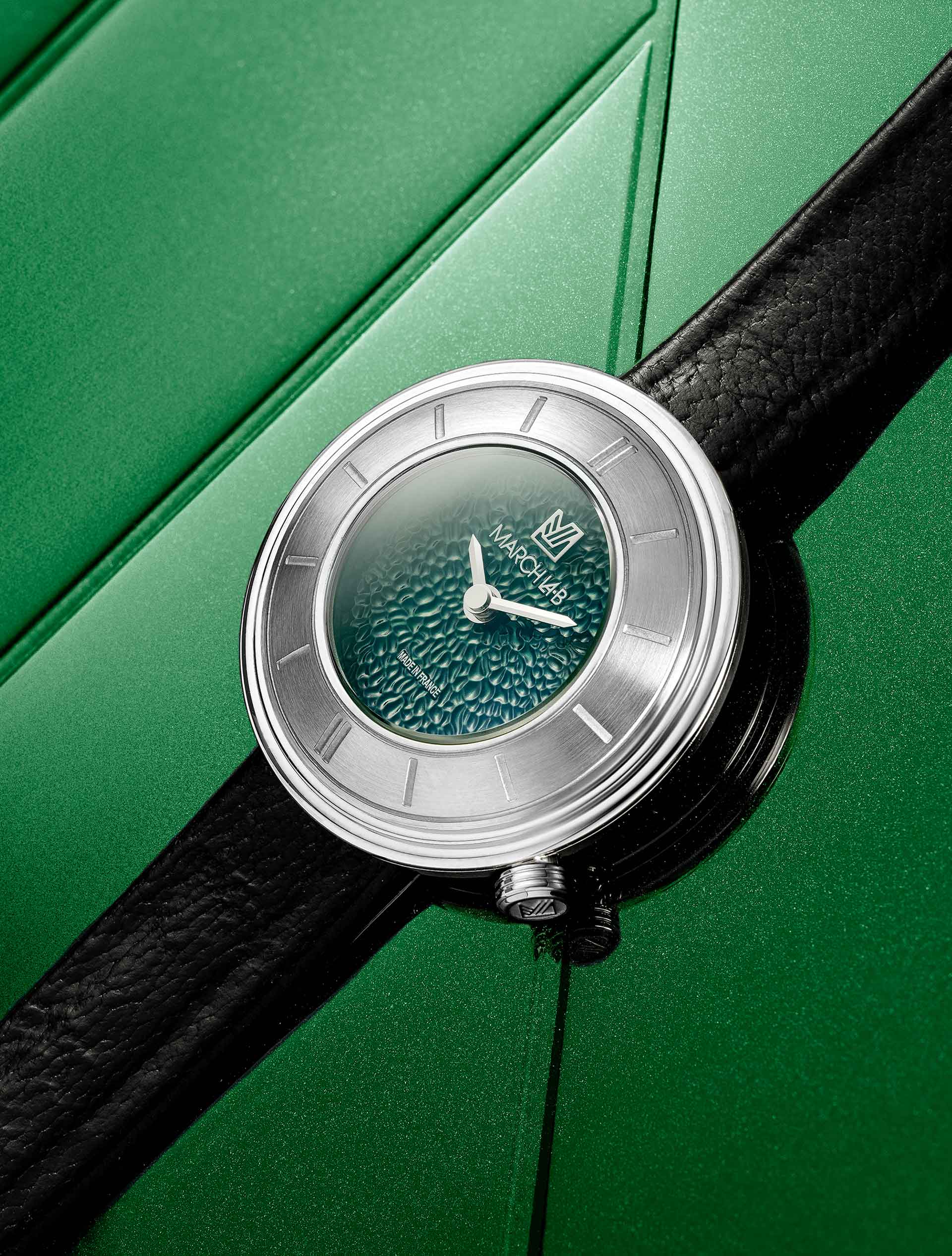 march-la-b-lady-volante-caviar-forest-montre-bijou-femme image 4