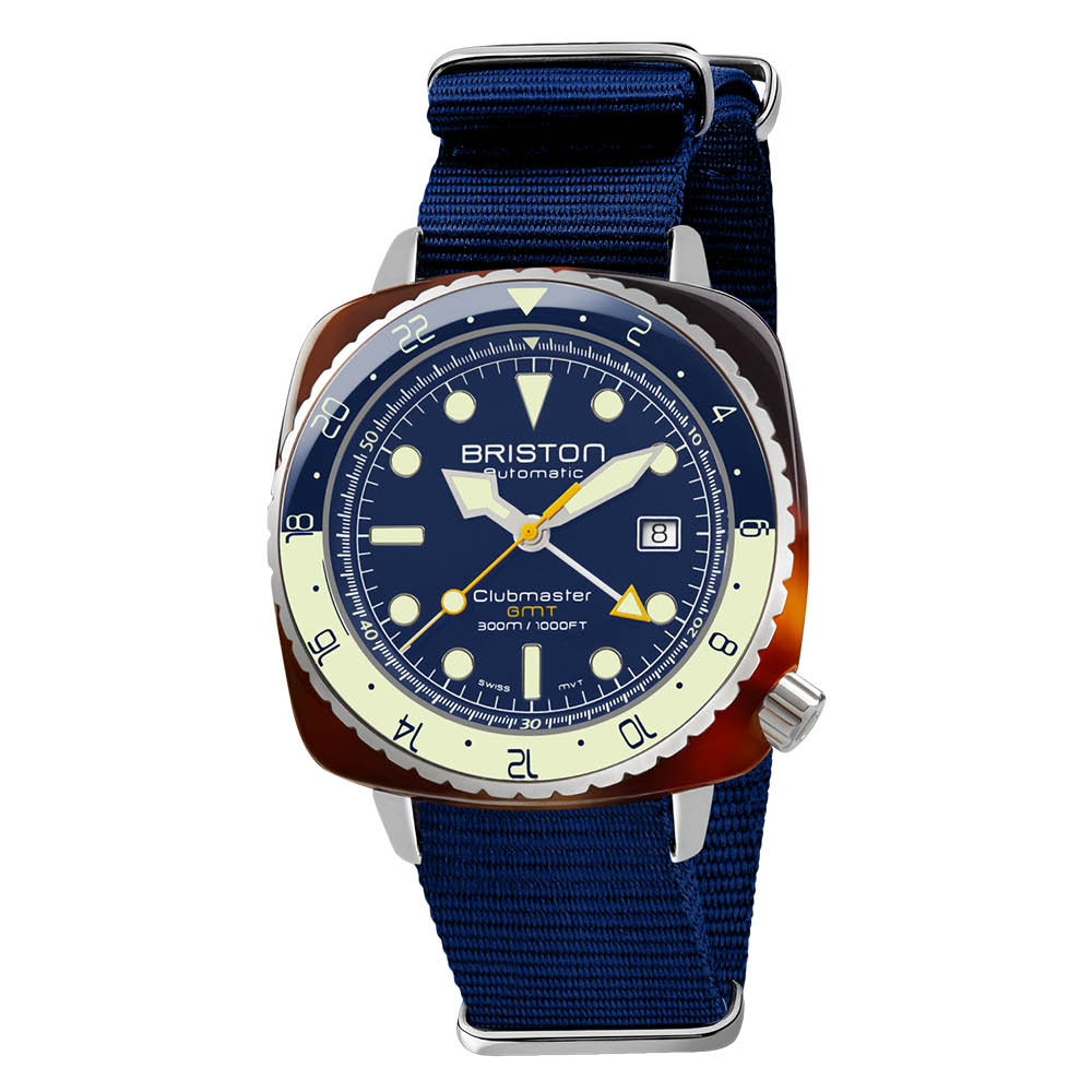 briston-clubmaster-diver-pro-gmt-automatique-44-mm-bleu-marine image 1