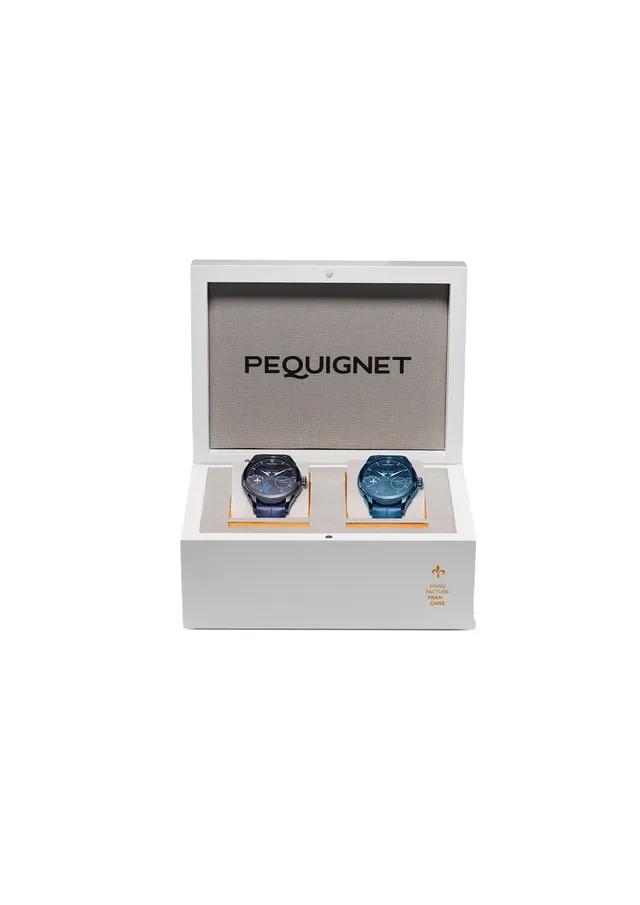 pequignet-royale-saphir-coffret-duo-bleu-lapis-lazuli-et-bleu-topaze image 1