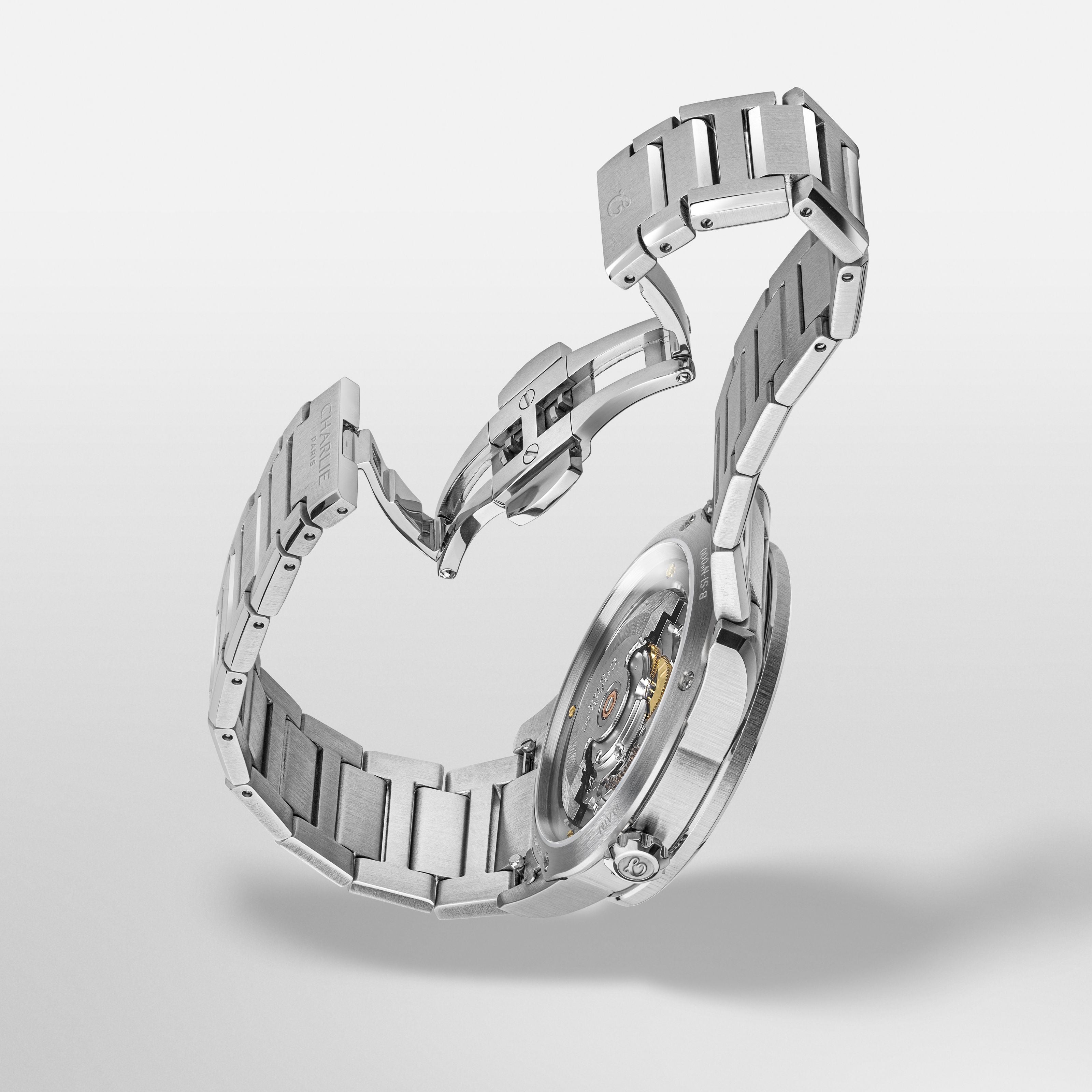 charlie-paris-bracelet-acier-alliance-20mm-papillon-maillons-viss-s image 5