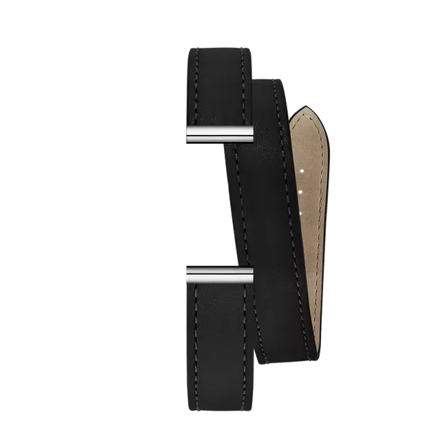 herbelin-antar-s-bracelet-double-tour-bracelet-cuir-noir image 1