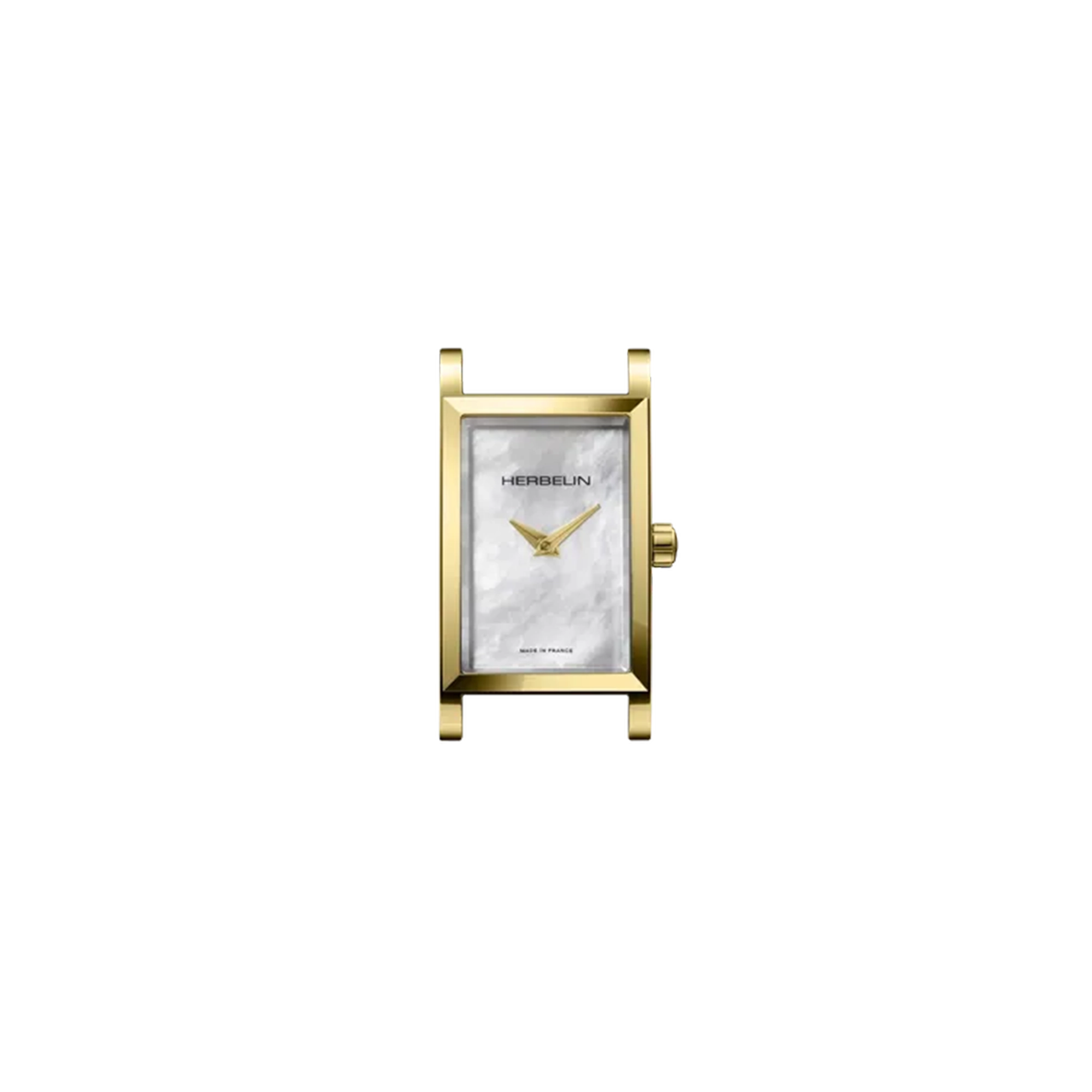 herbelin-antar-s-rectangle-dor-cadran-nacre-blanche-quartz image 1
