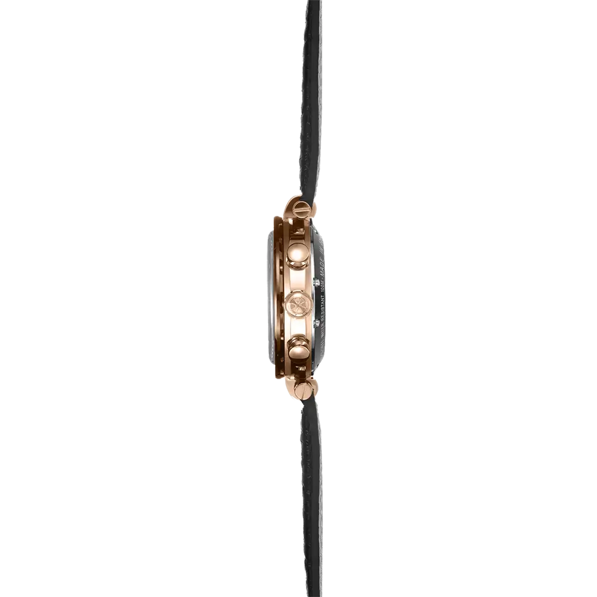 herbelin-newport-automatique-chrono-noir-pvd-or-rose-42-mm-montre-homme-dition-l image 3
