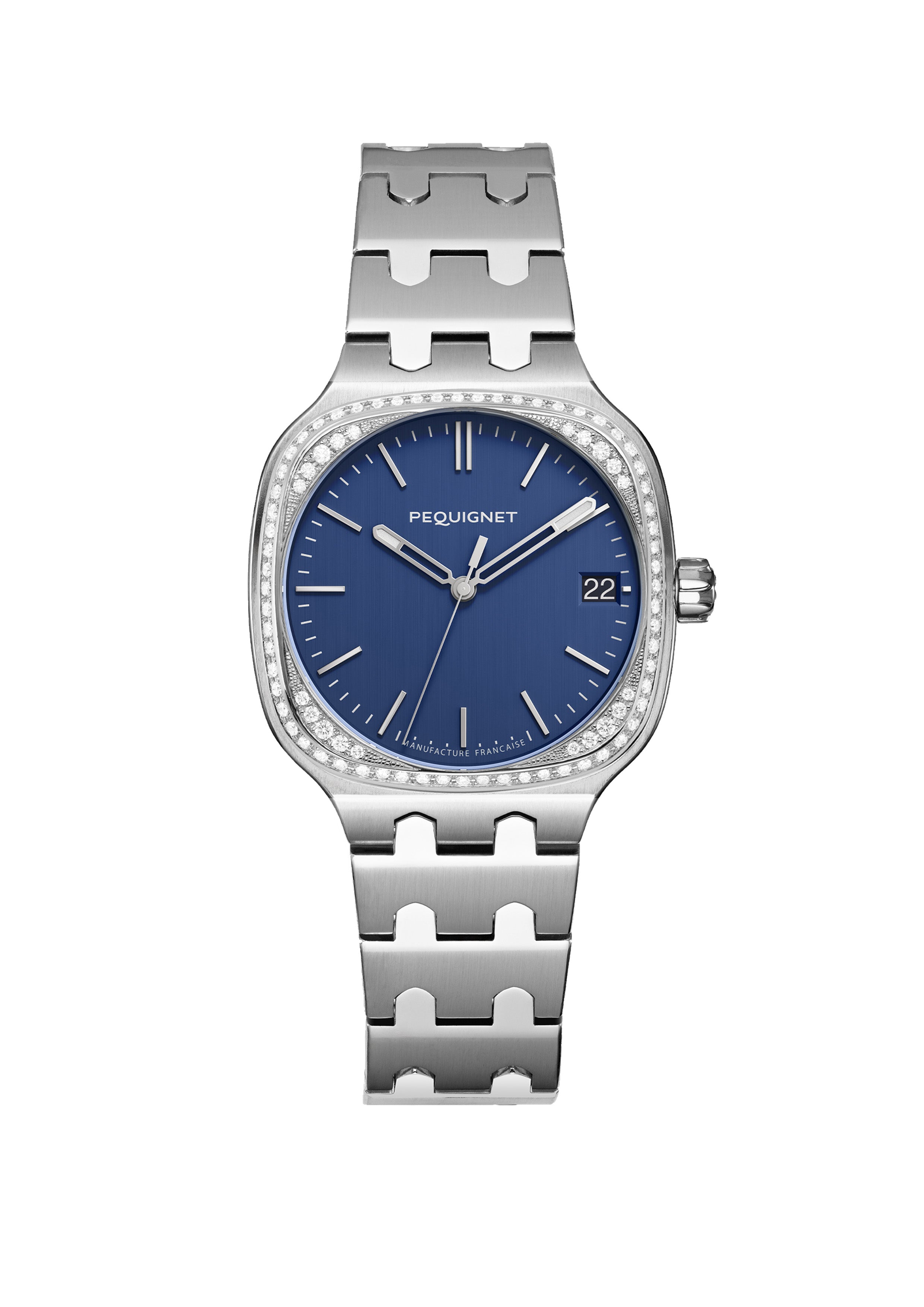 pequignet-concorde-montre-bleu-profond-enti-rement-sertie-diamants image 1