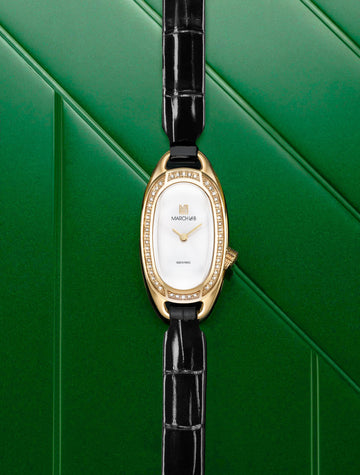 march-la-b-oblongue-diamants-or-18-carats-montre-femme-ovale-20-mm image 2
