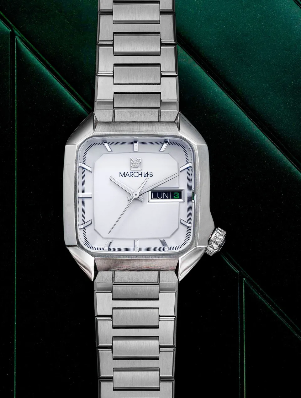 march-la-b-am2-slim-lectrique-white-36mm-quartz-100m image 1