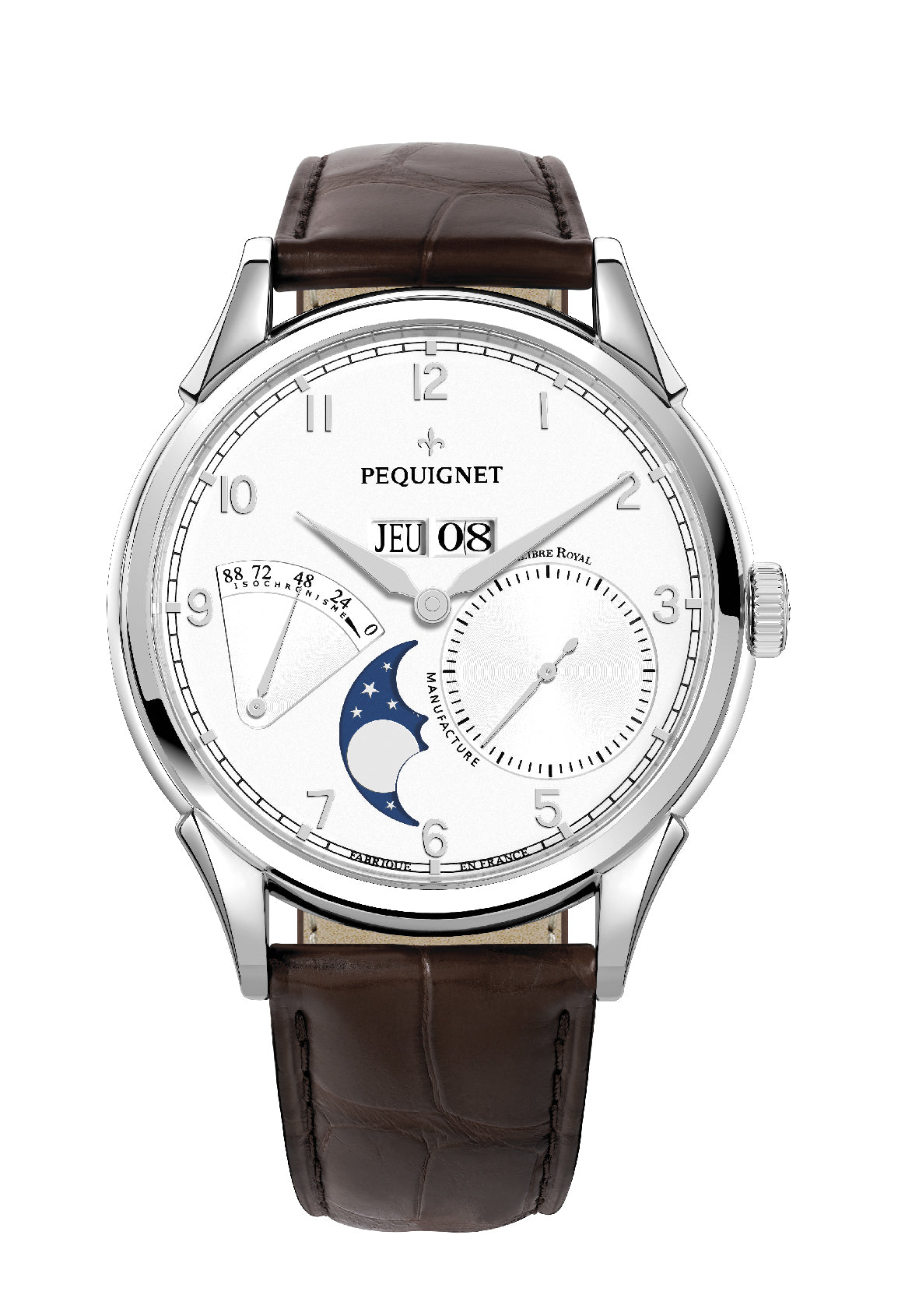 pequignet-royale-grand-sport-argent-opalin-montre-homme-calibre-royal image 1