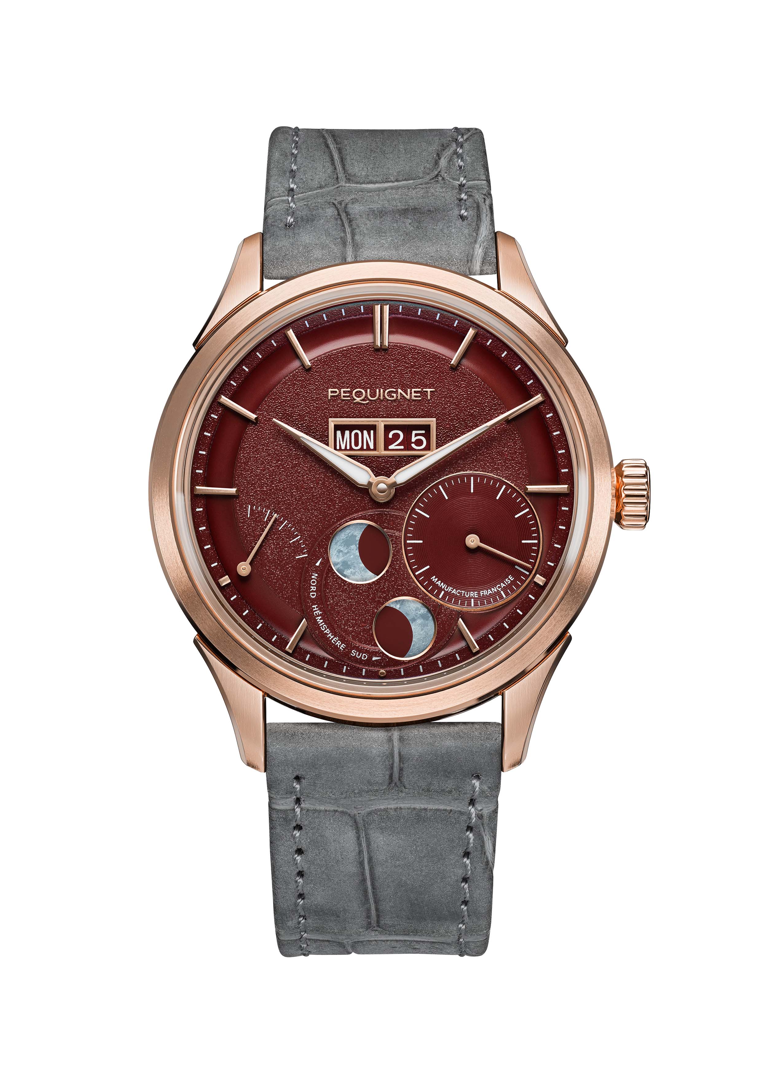 pequignet-royale-paris-or-rose-18-carats-39-5-mm-montre-calibre-royal image 1