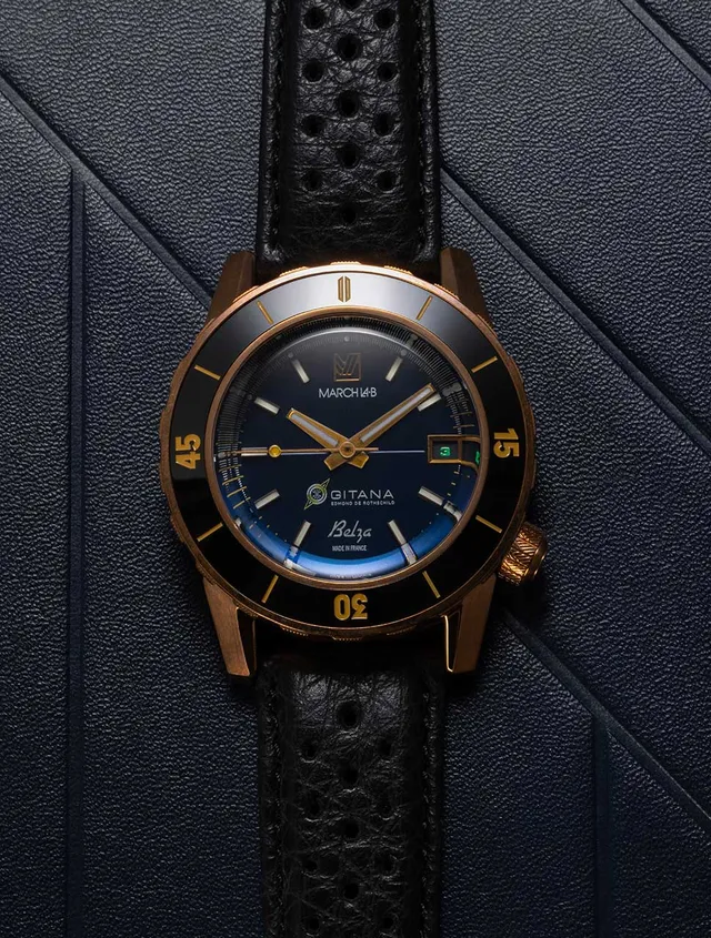 march-la-b-belza-gitana-bronze-montre-automatique-plongeuse-40-mm image 1