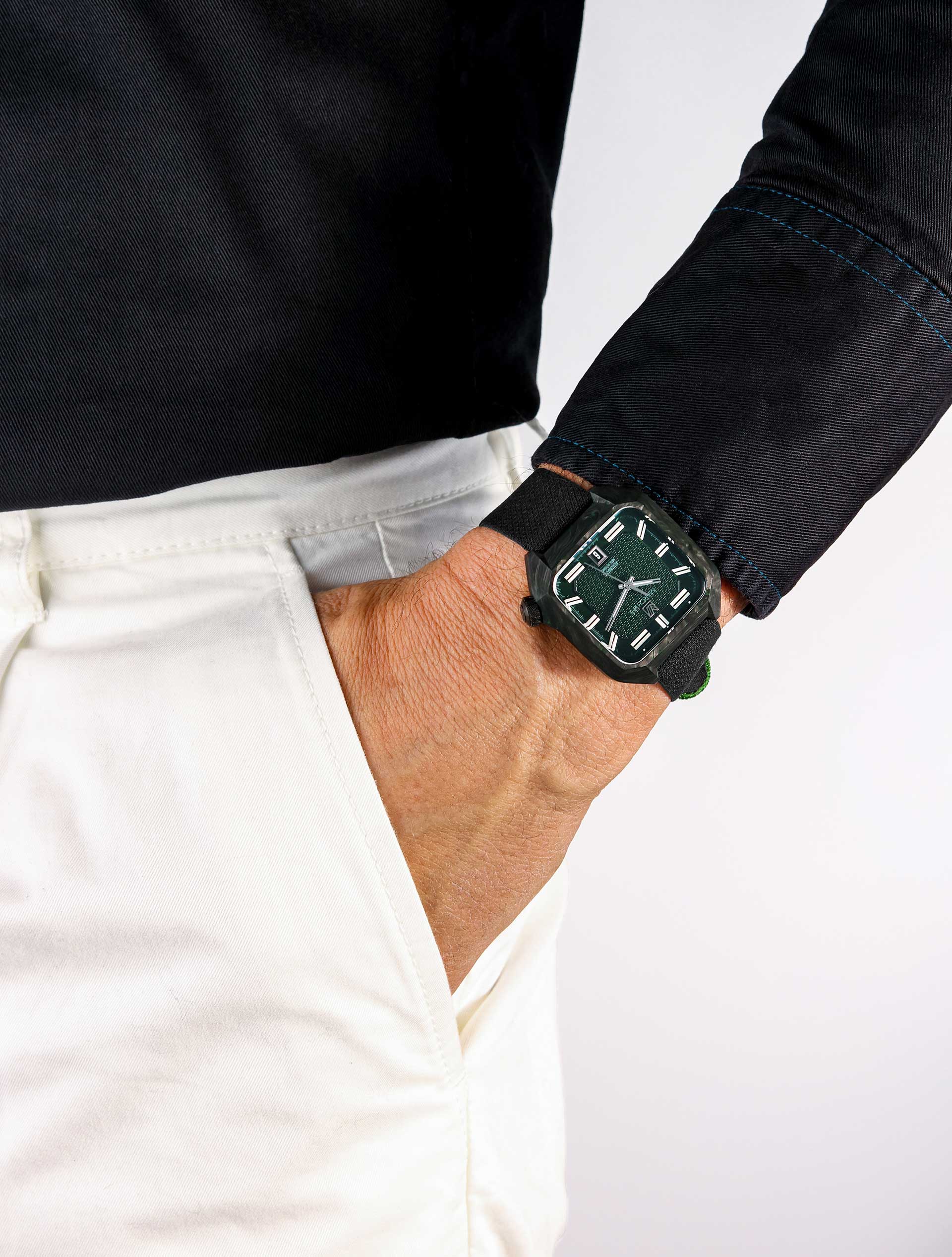 march-la-b-am2-automatique-nyctalope-carbone-montre-homme-octogonale image 7