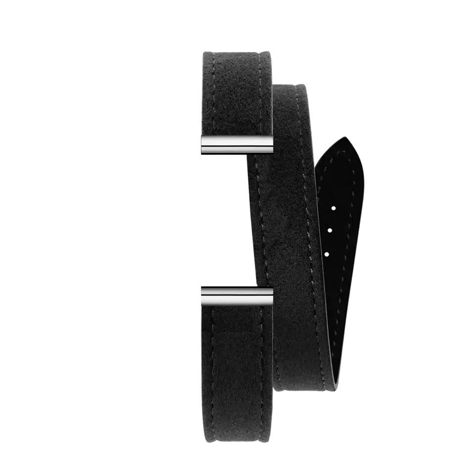 herbelin-antar-s-bracelet-double-tour-noir-su-d-alcantara image 1