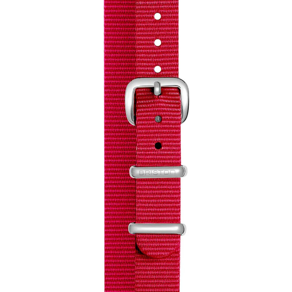 briston-bracelet-nato-framboise-12-mm-nylon-clubmaster-lady image 1