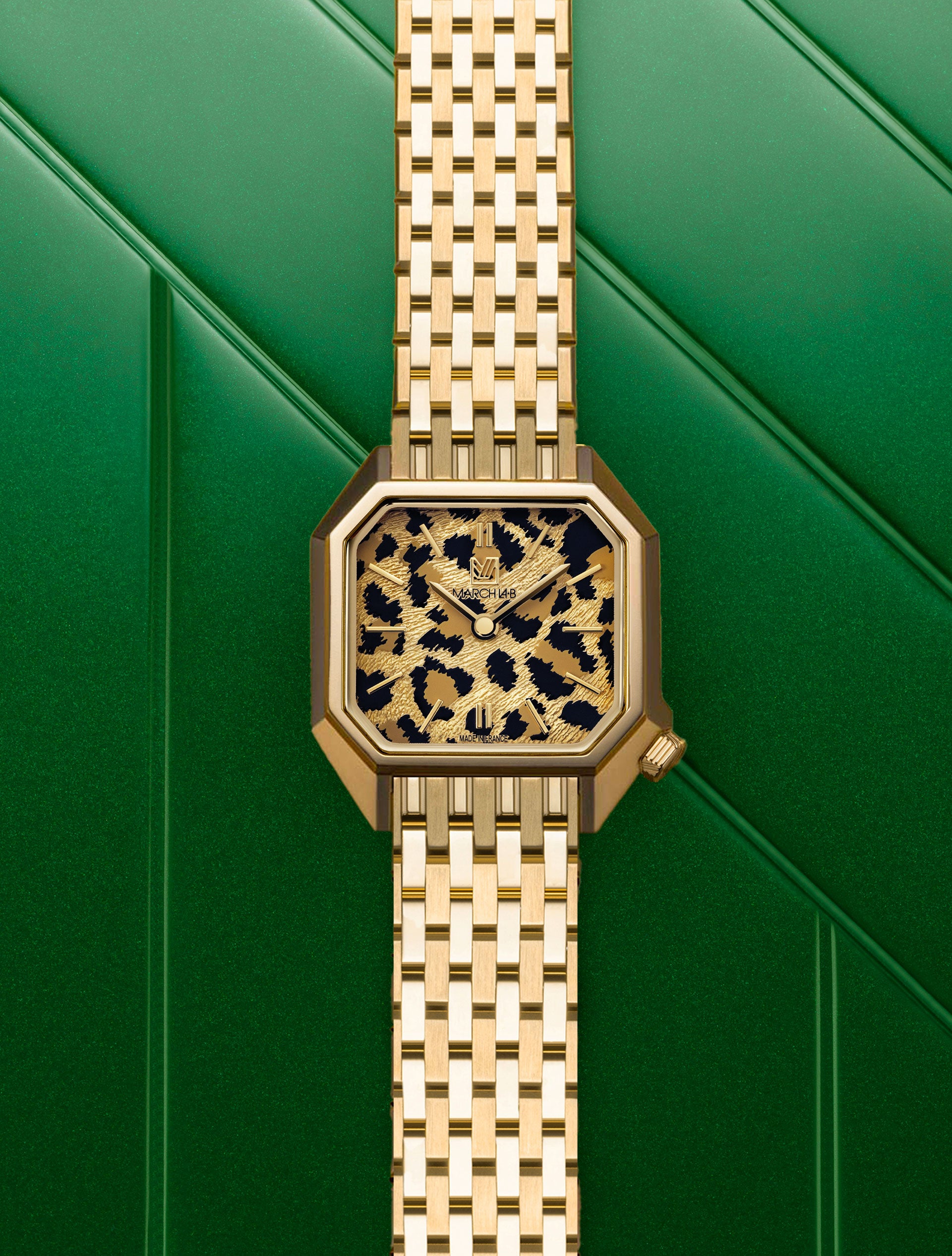 march-la-b-montre-lady-mansart-cheetah-26-mm-l-opard-quartz image 2