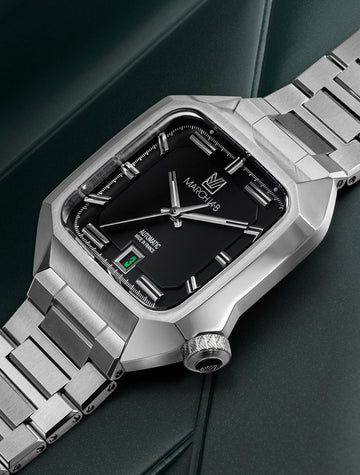 march-la-b-am2-automatique-black-39-mm-montre-octogonale-homme image 4