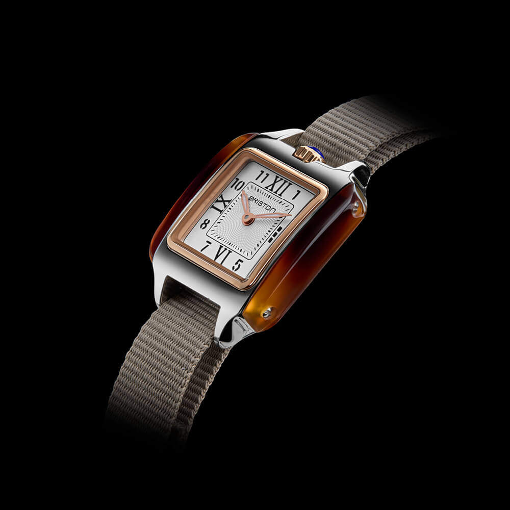 briston-streamliner-kennedy-petite-25mm-gold-blanc-femme image 3