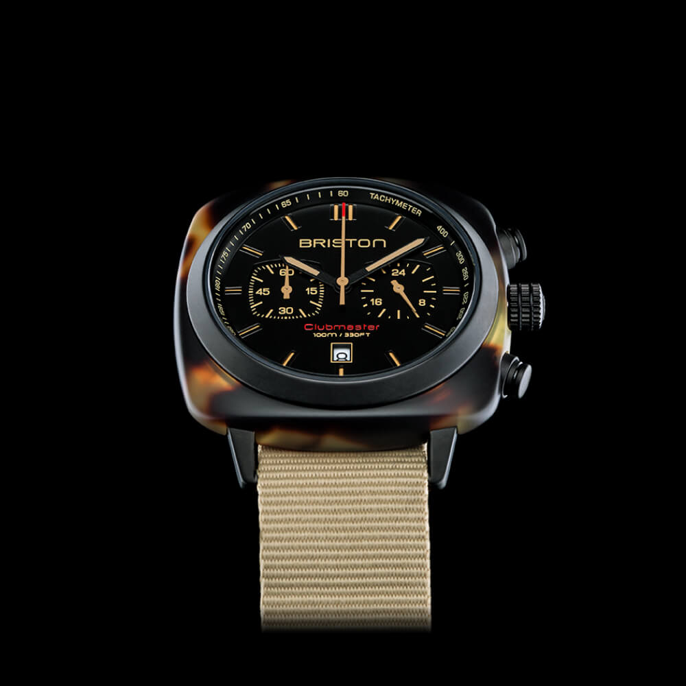 briston-clubmaster-sport-chronographe-42-mm-safari image 2