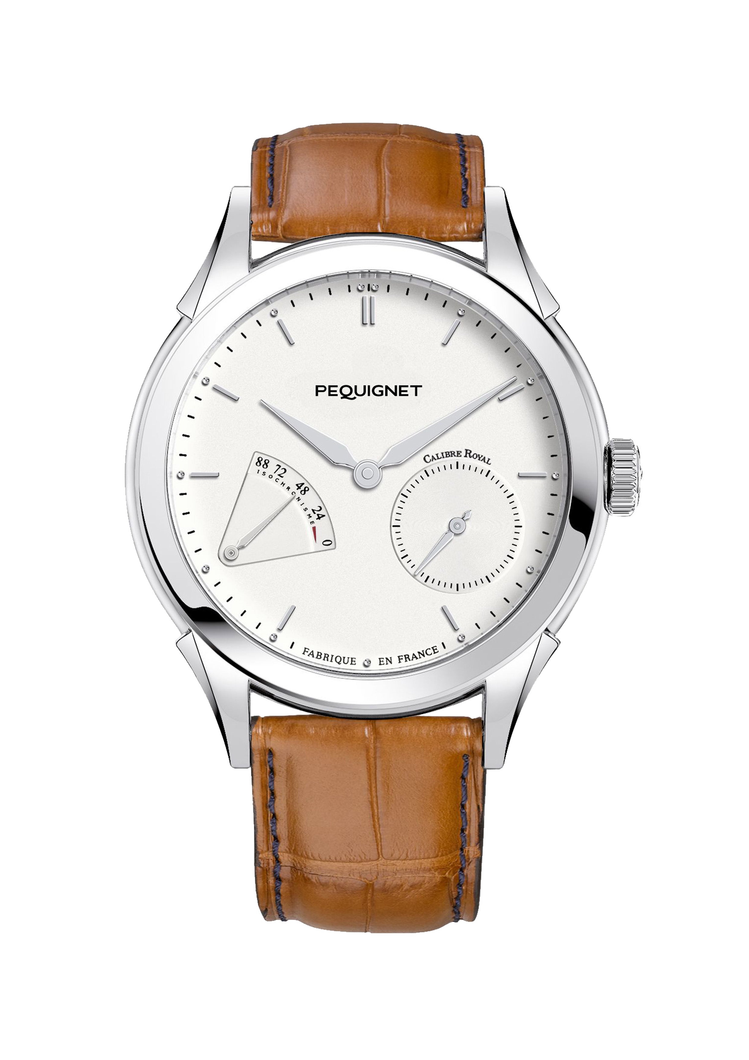 pequignet-royale-origine-montre-automatique-cadran-argent-opalin-calibre-royal image 8