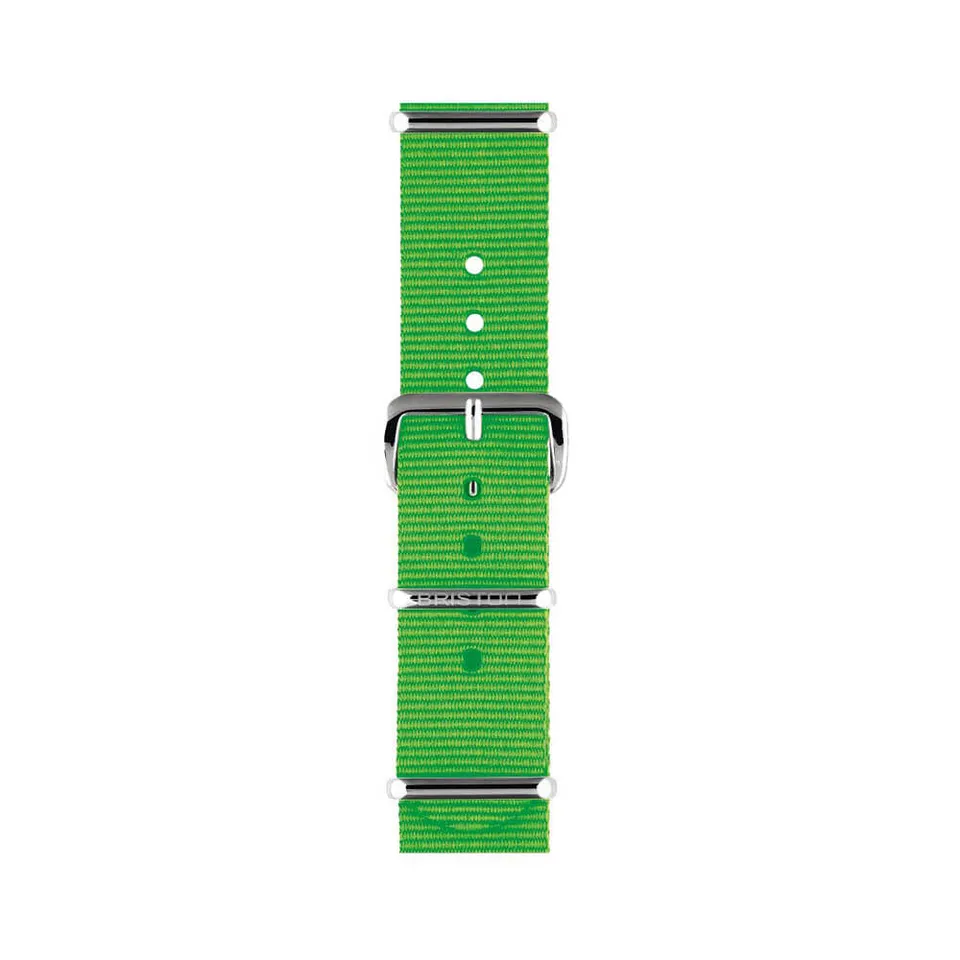 briston-bracelet-type-nato-vert-fluo-18-mm-nylon image 1