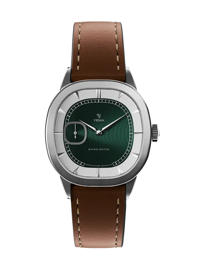 yema-granvelle-cmm-29-montre-manufacture-avec-bracelet-cuir-vintage-offert image 1