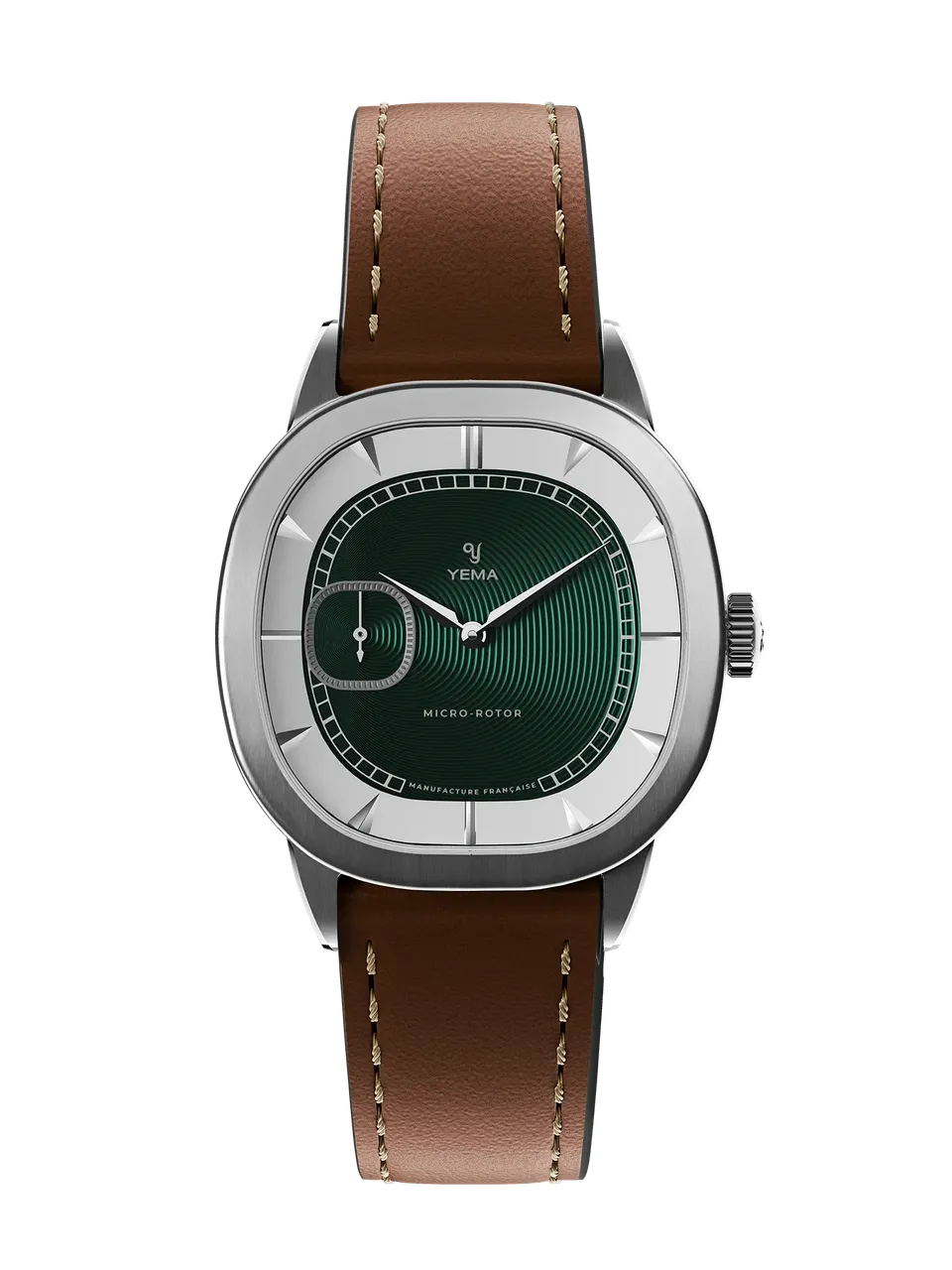yema-granvelle-cmm-29-montre-manufacture-avec-bracelet-cuir-vintage-offert image 1