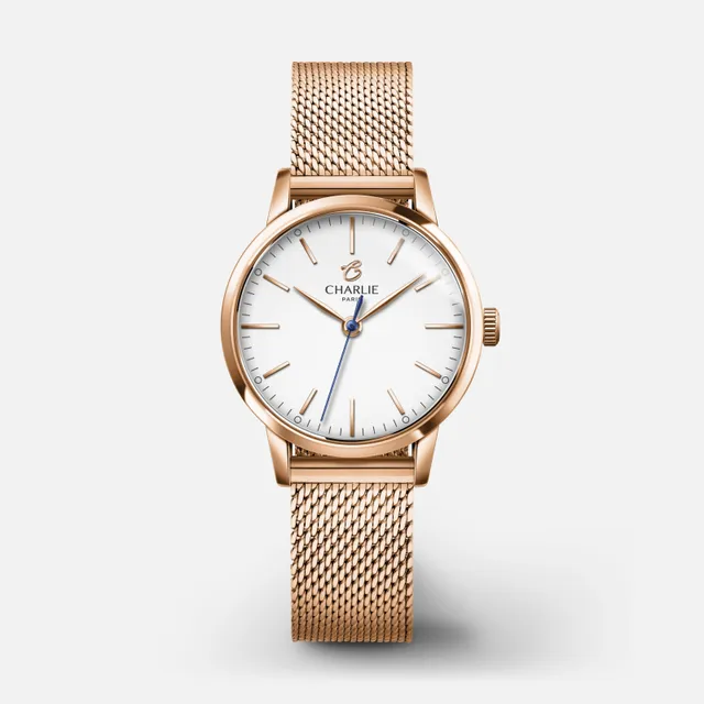 charlie-paris-sully-dor-rose-montre-femme-quartz-30-mm image 1