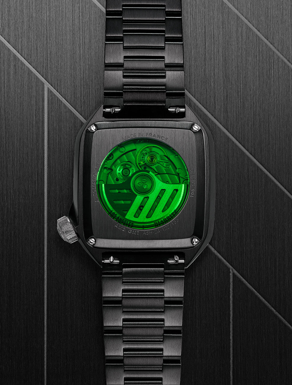 march-la-b-am2-gmt-automatique-shades-dition-limit-e-39-mm image 4
