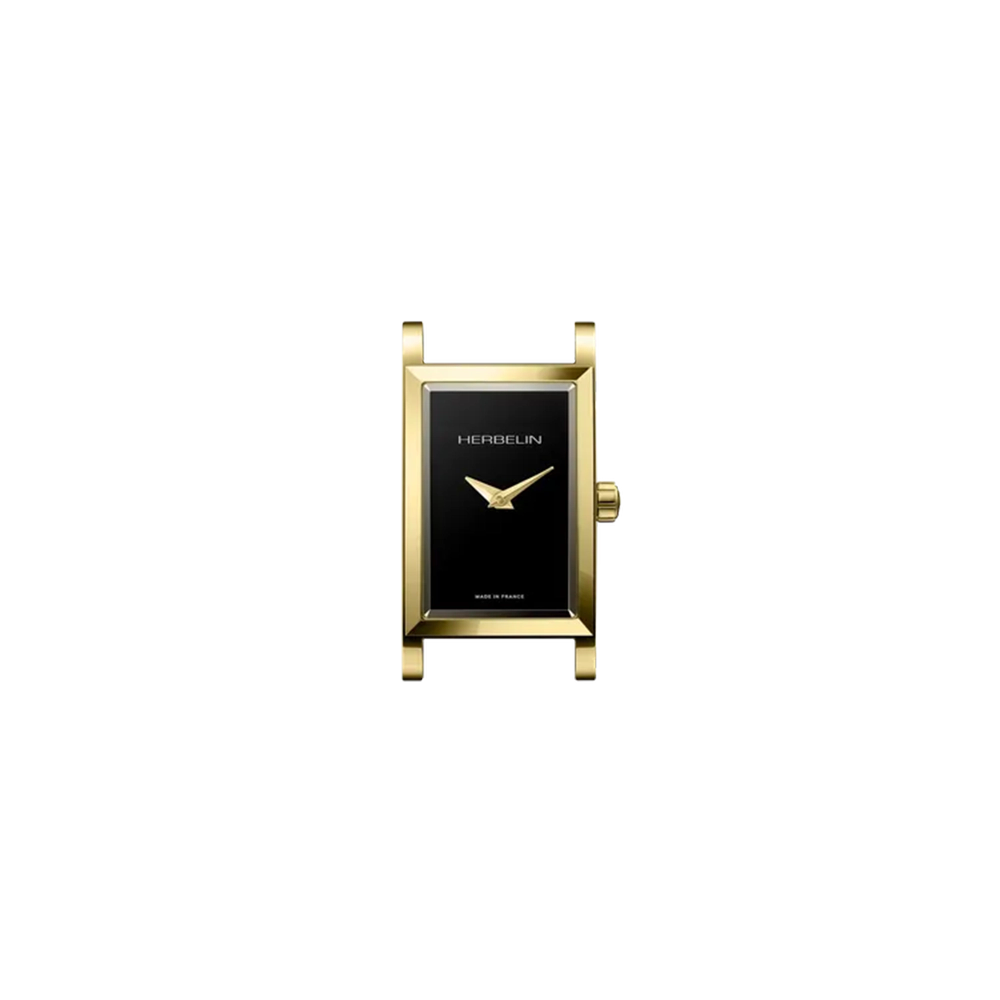 herbelin-antar-s-rectangle-dor-noir-quartz-femme image 1