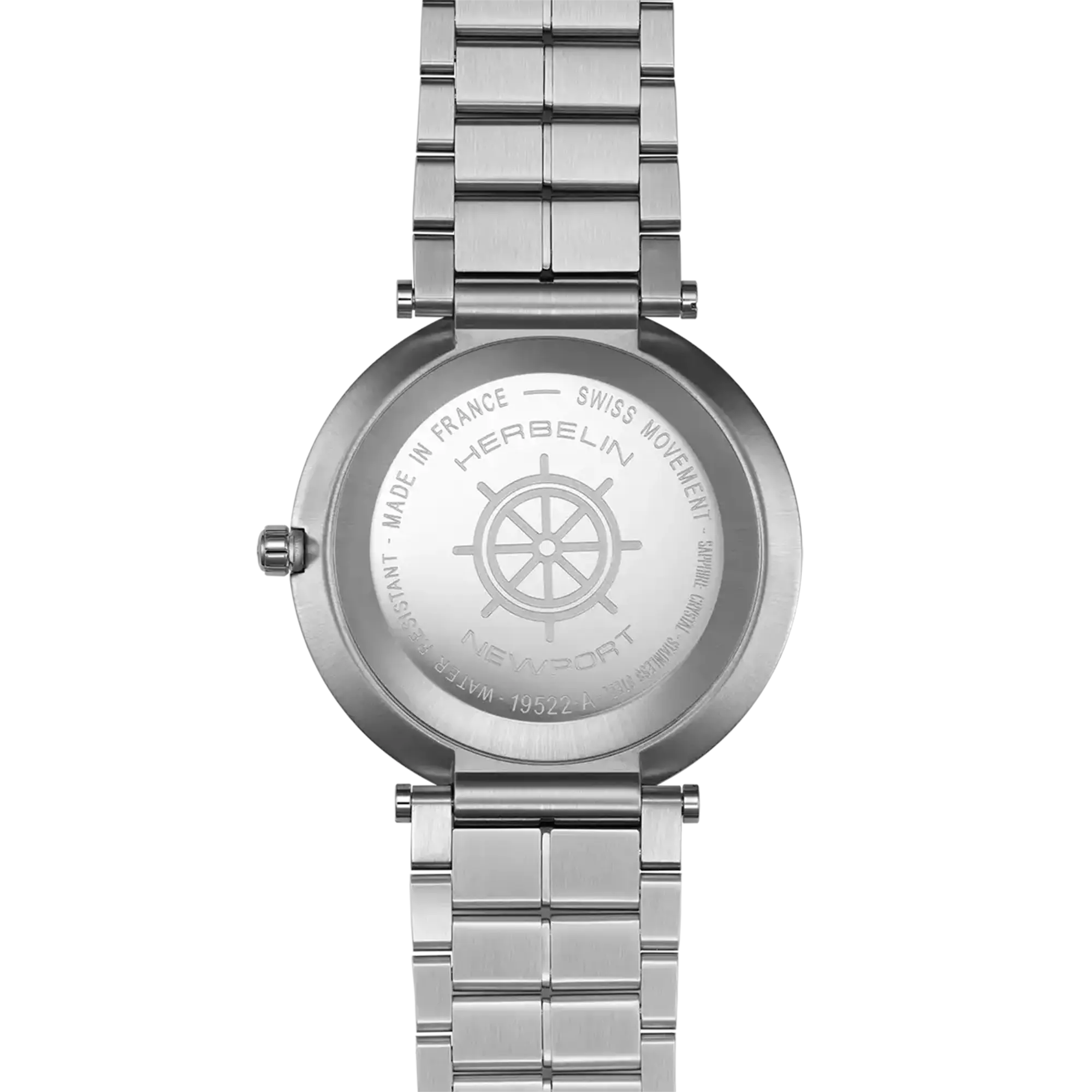 herbelin-newport-slim-quartz-homme-bleu-arctique-acier-5-80-mm image 3