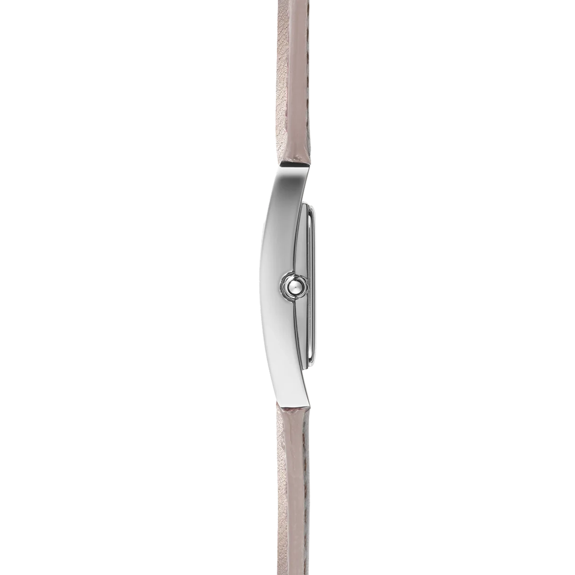 herbelin-ve-avenue-femme-acier-rectangulaire-cuir-rose-quartz image 3