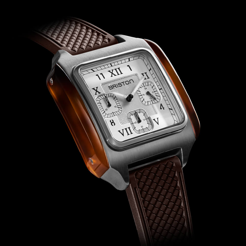 briston-streamliner-kennedy-chronographe-38-5-mm-blanc image 4