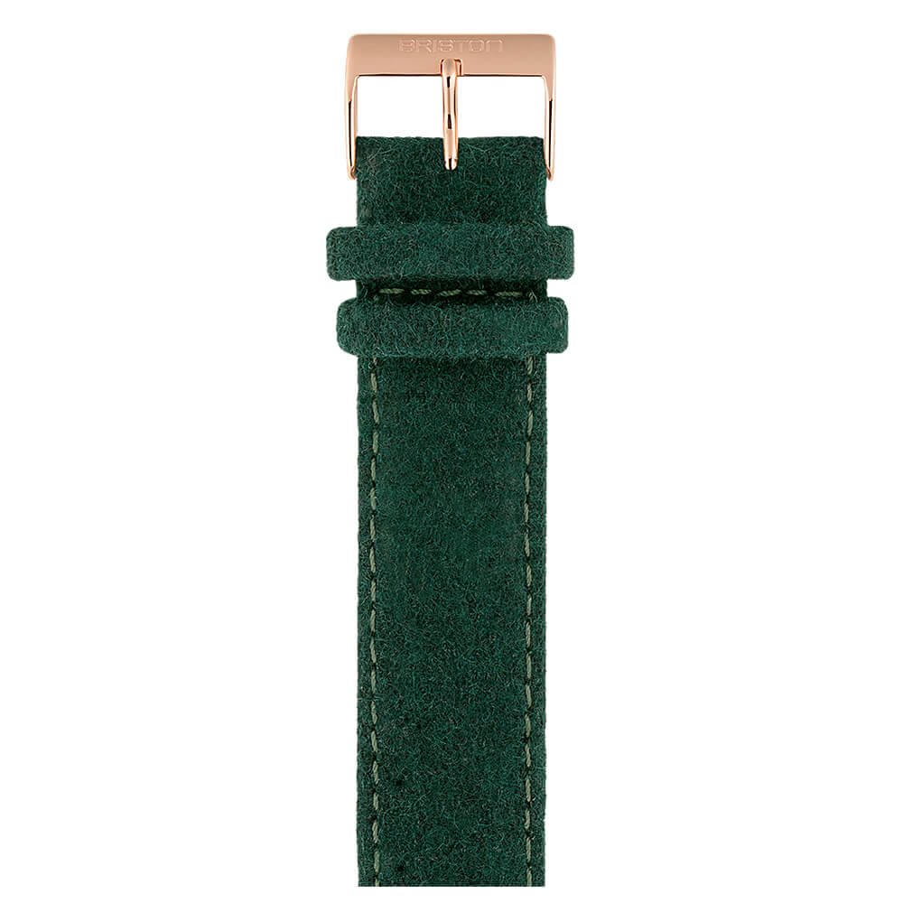 briston-bracelet-flanelle-20-mm-vert-anglais image 2