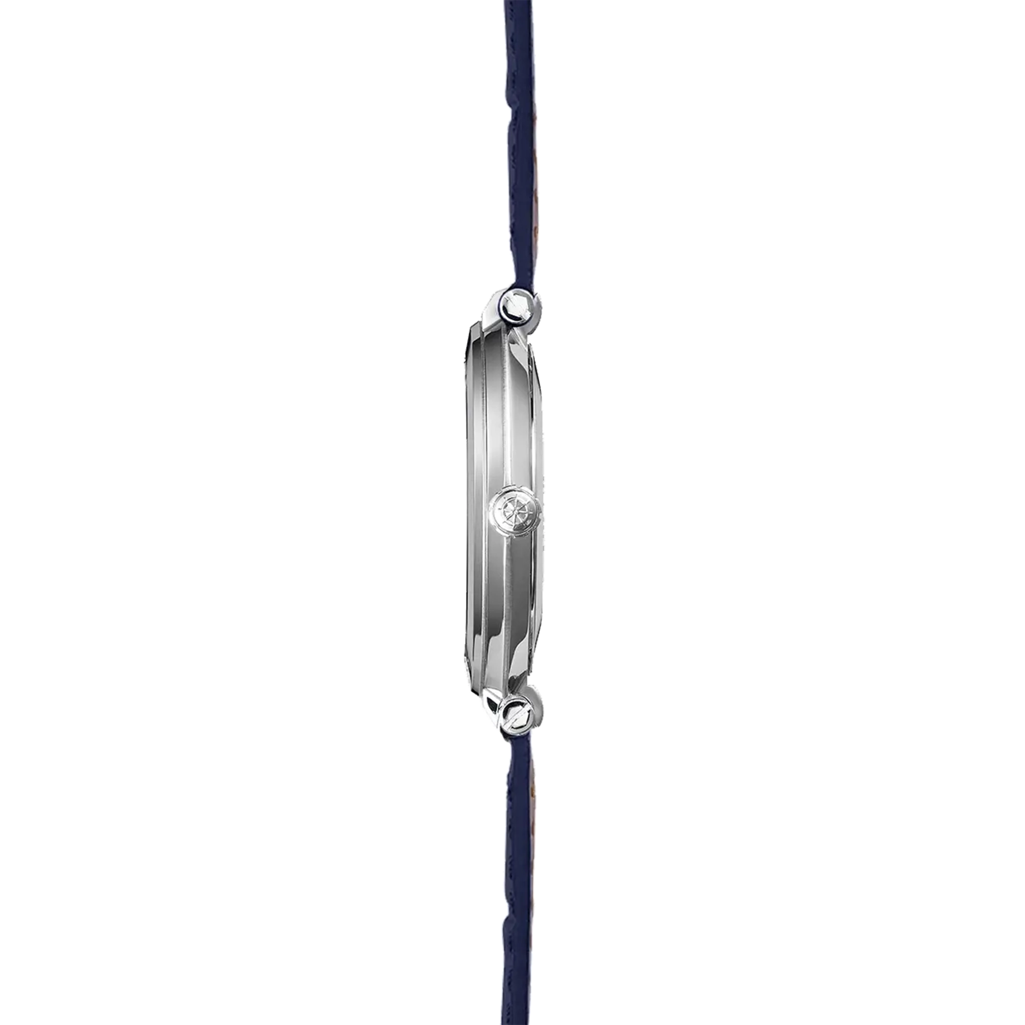 herbelin-newport-slim-quartz-montre-femme-bicolore-cuir-nacre-bleue image 3