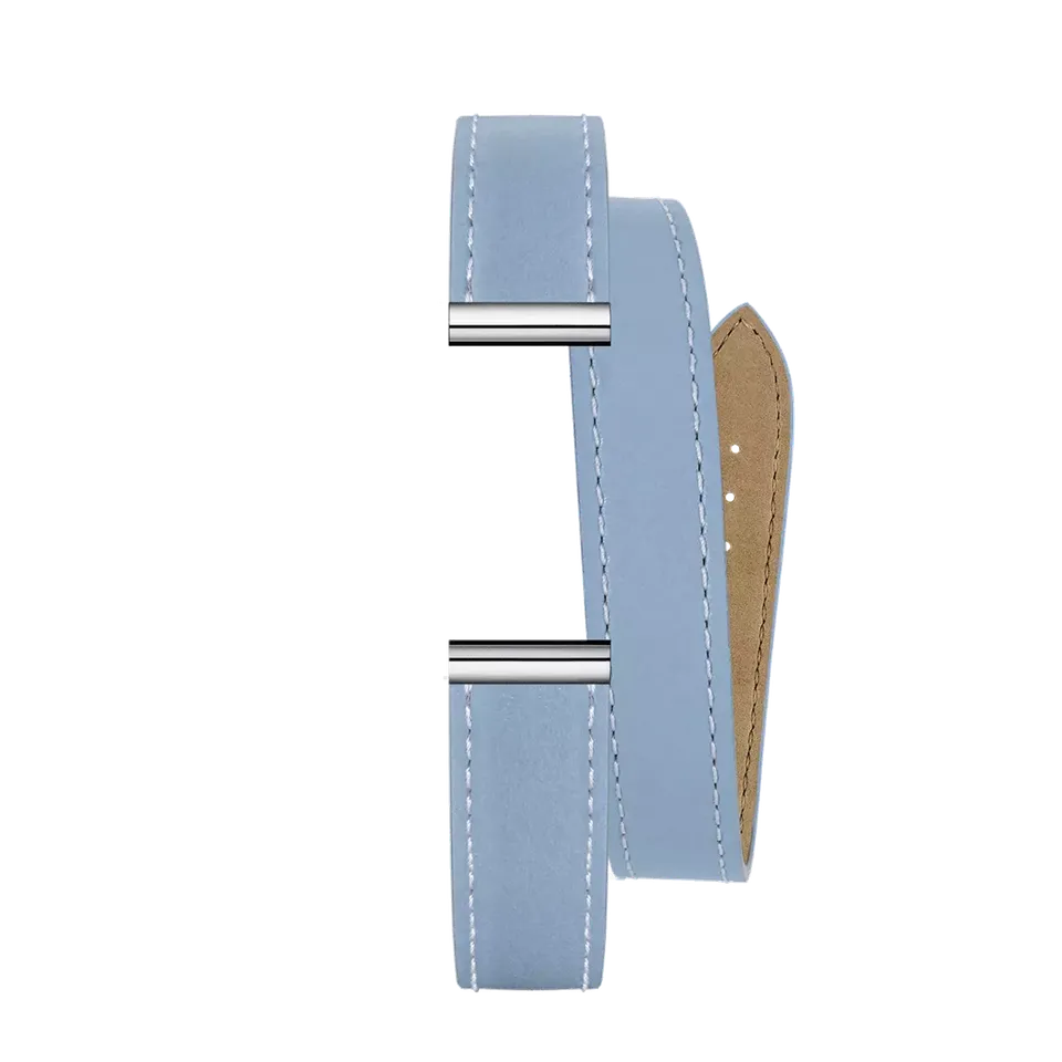 herbelin-antar-s-bracelet-double-tour-cuir-bleu-arctique image 1