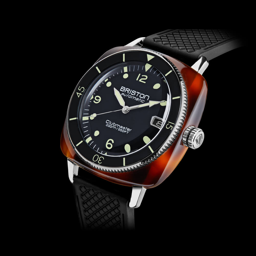 briston-clubmaster-legend-diver-hms-automatique-40-mm-noir image 2