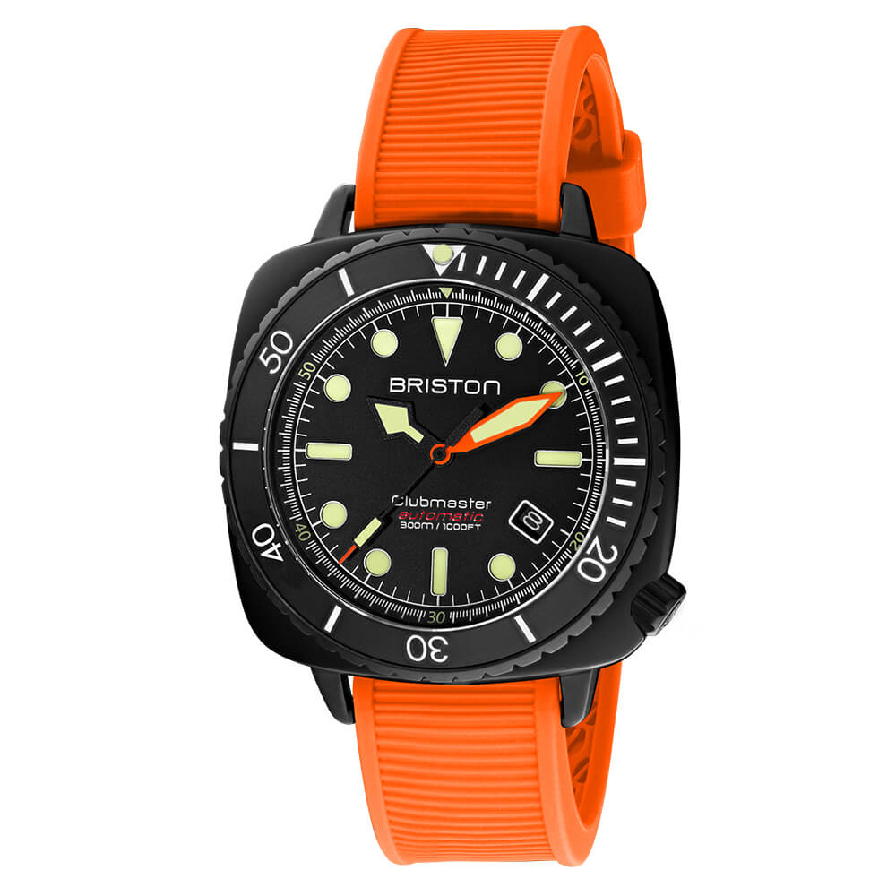 briston-bracelet-rubber-orange-20-mm image 2