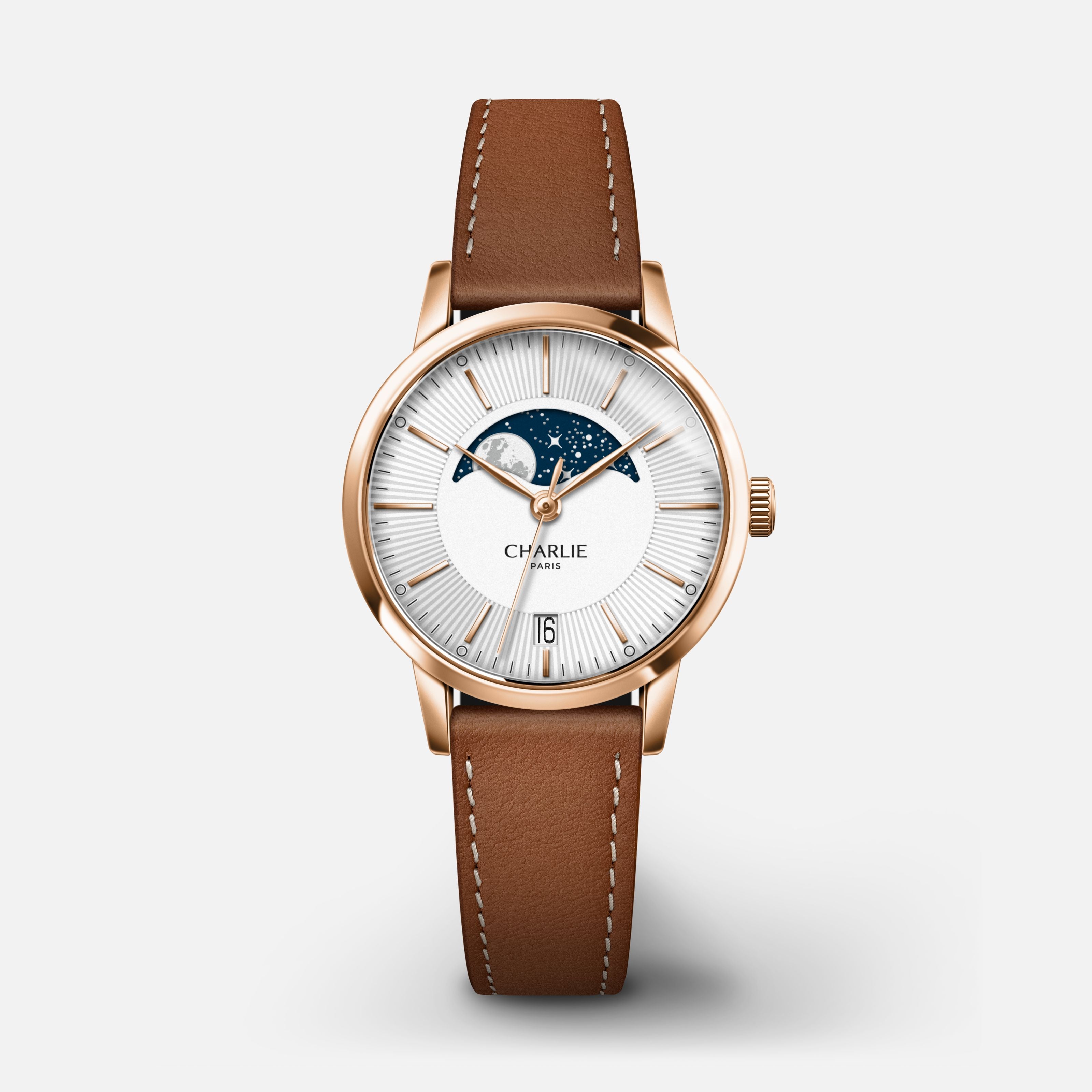 charlie-paris-sully-phase-de-lune-dor-rose-montre-femme-quartz-suisse-30-mm image 1