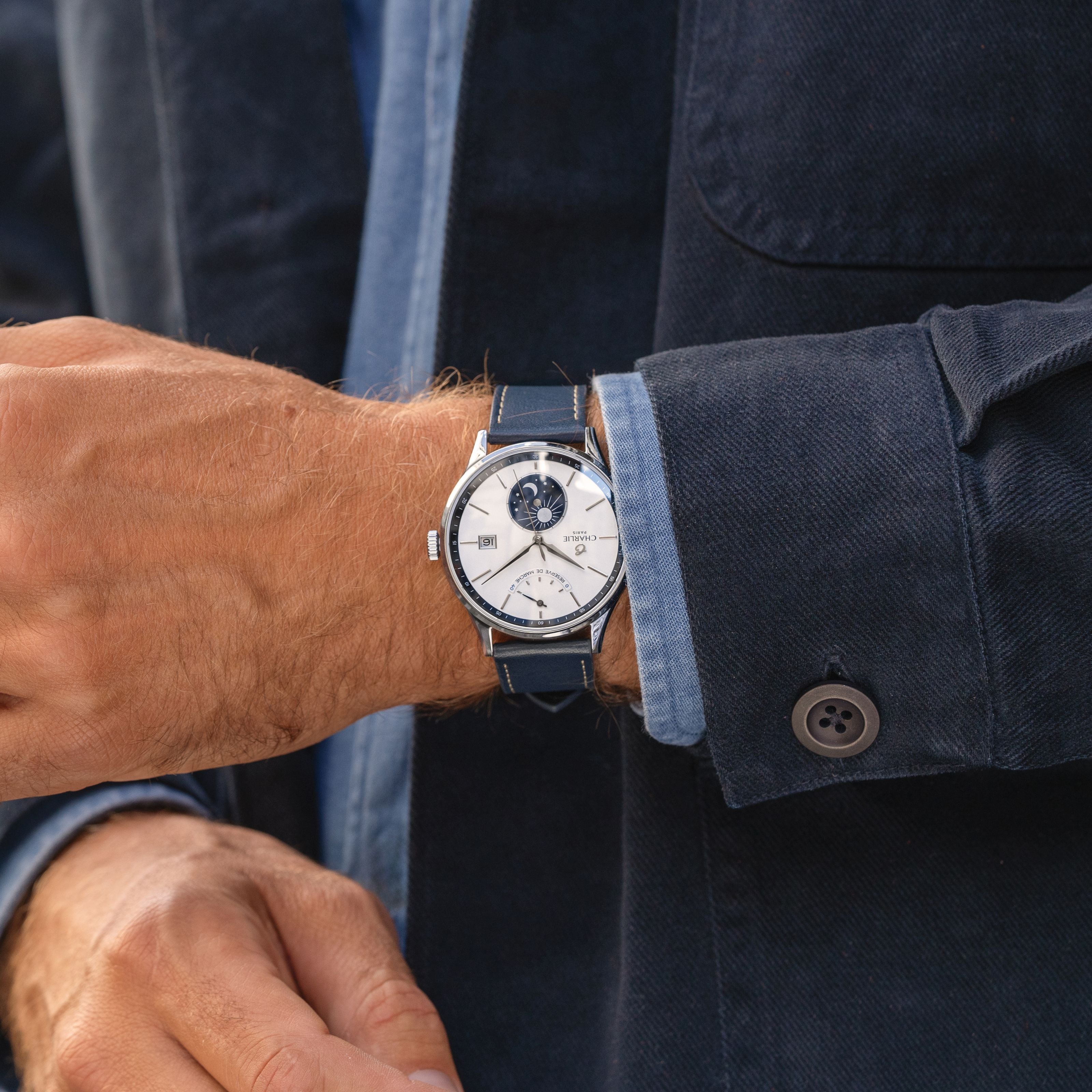 charlie-paris-initial-jour-nuit-panda-montre-automatique-homme-40mm image 3