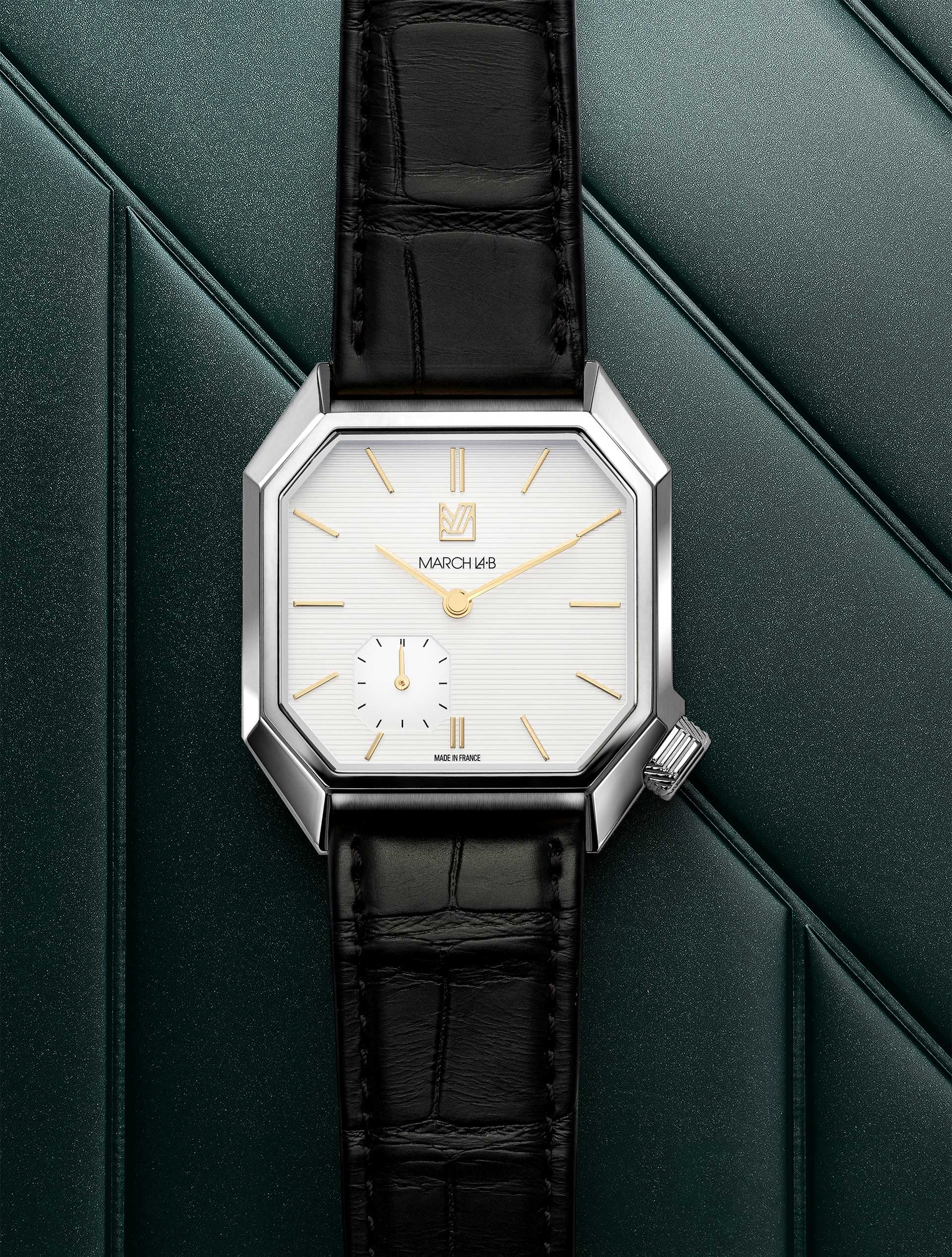 march-la-b-mansart-petite-seconde-shelter-35-mm-montre-automatique-suisse image 1