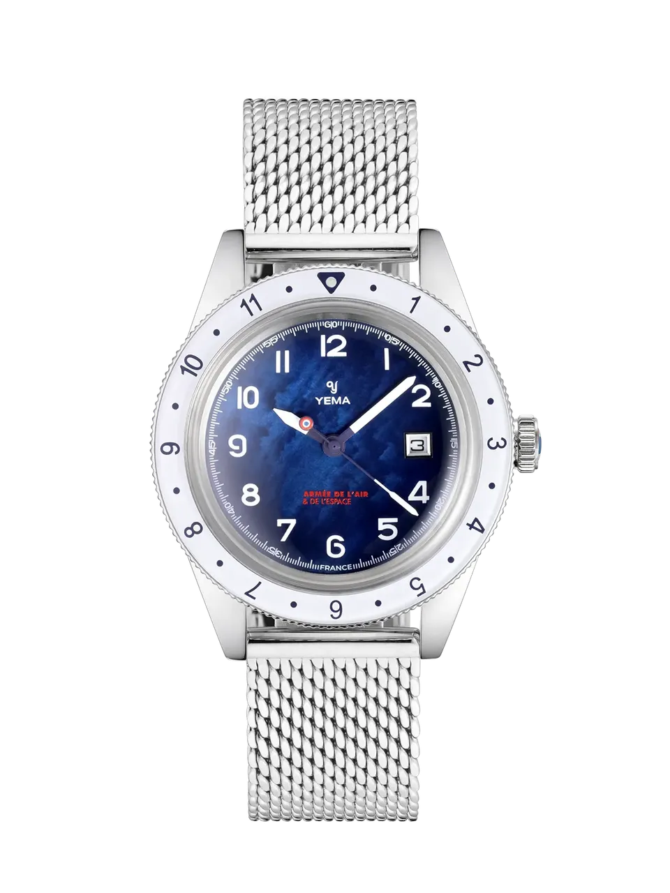 yema-flygraf-arm-e-de-l-air-de-l-espace-utc-femme-montre-militaire image 1