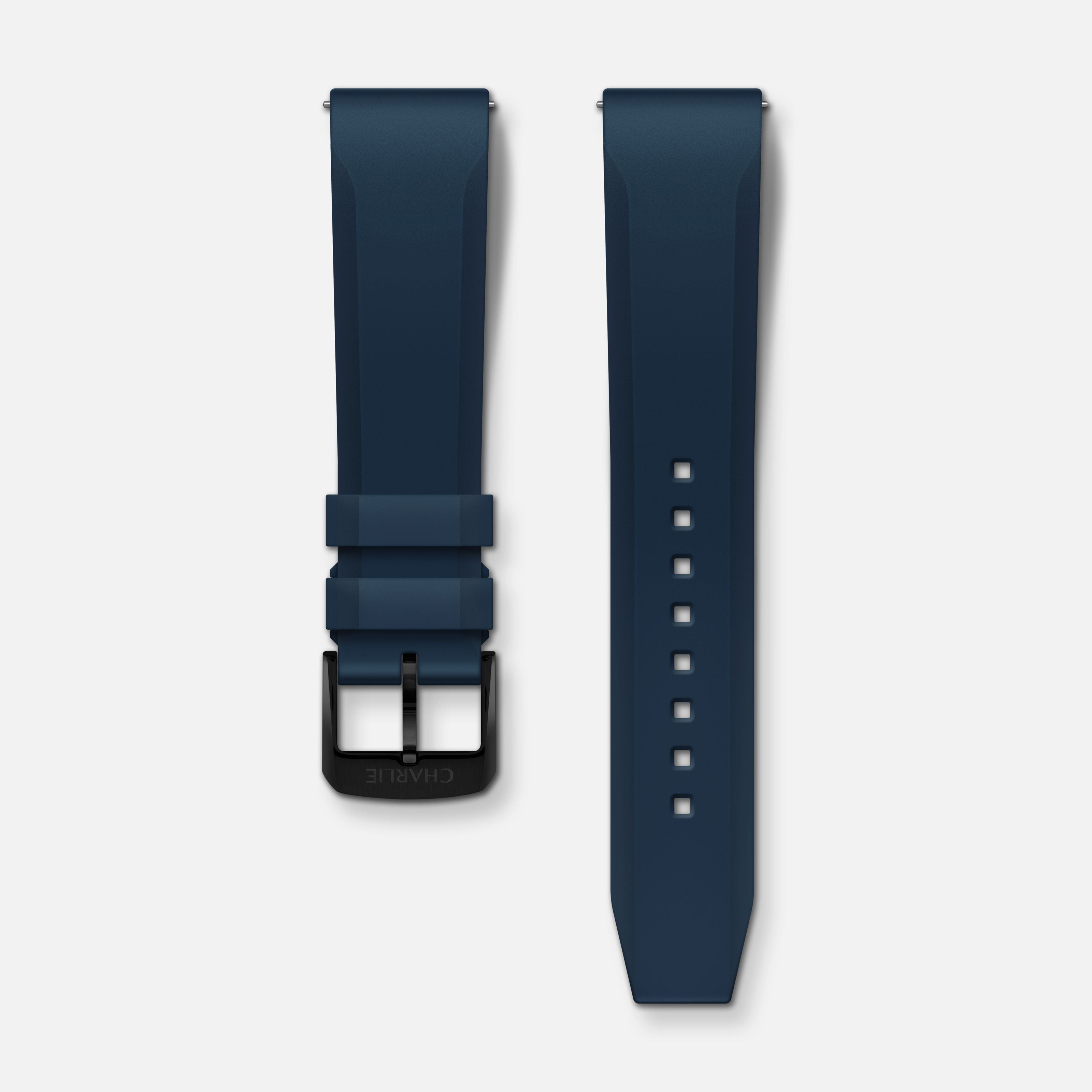 charlie-paris-bracelet-caoutchouc-bleu-nbr-20mm image 4