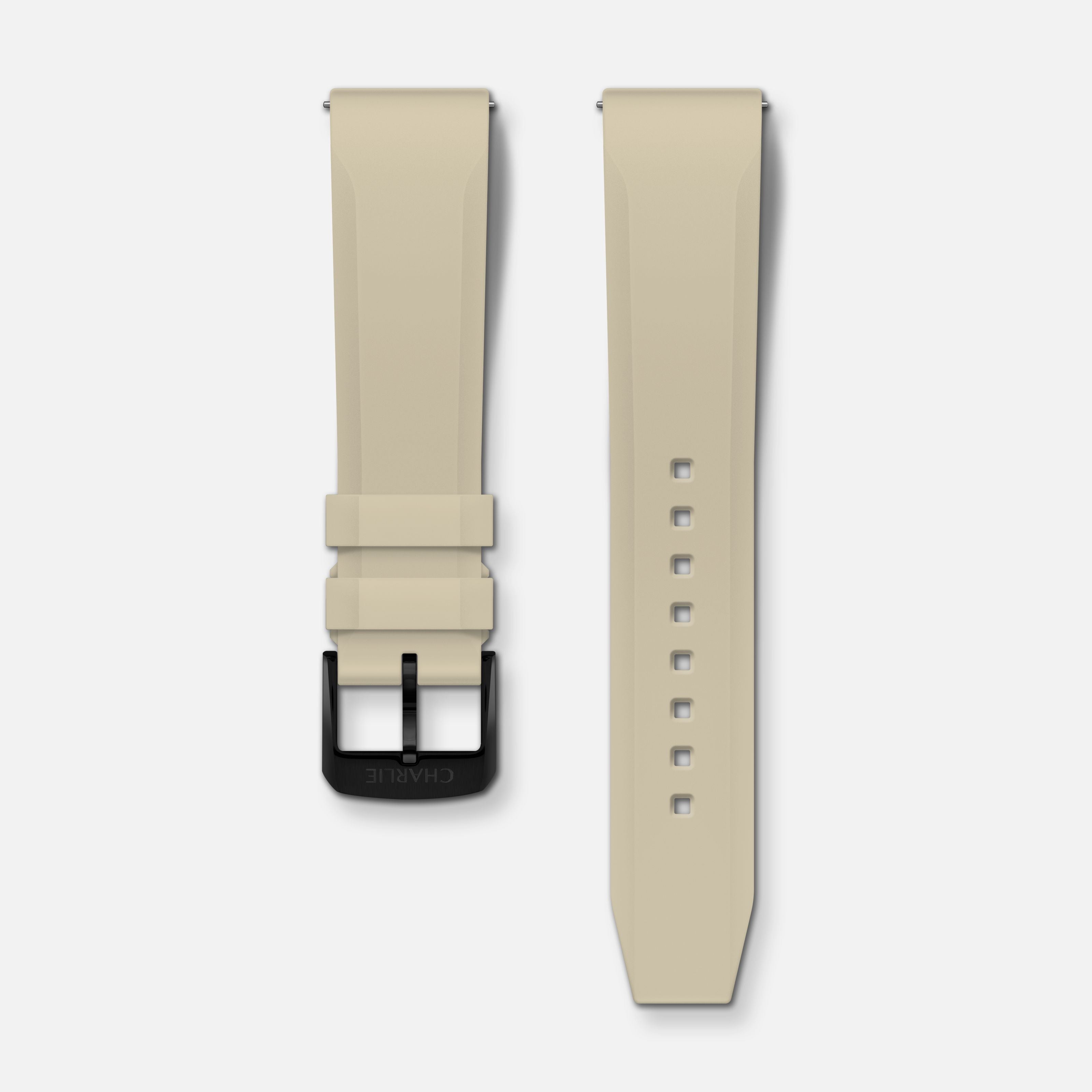 charlie-paris-bracelet-caoutchouc-nbr-20mm-sable image 4