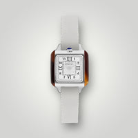 briston-clubmaster-lady-bracelet-nato-nylon-blanc-12-mm image 2