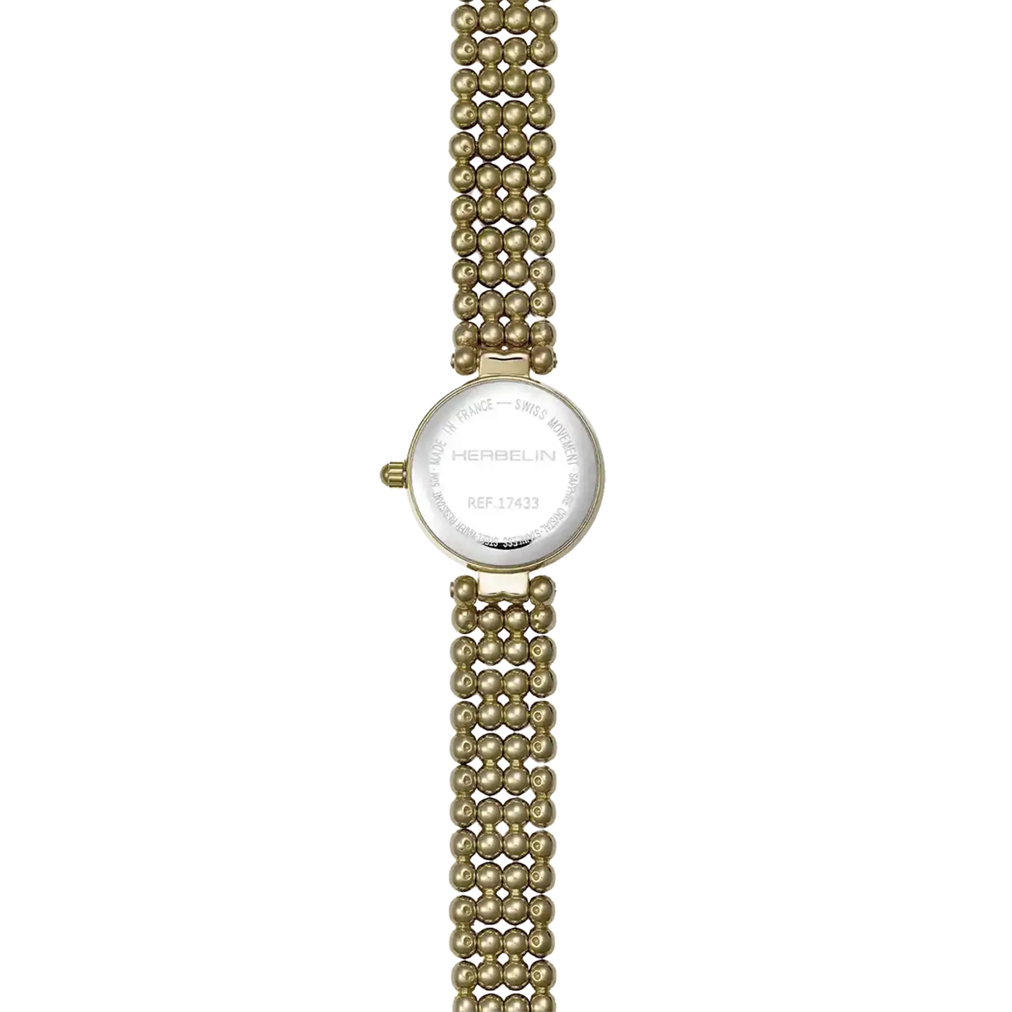 herbelin-perles-quartz-pvd-or-jaune-diamants-21-mm-montre-femme image 4
