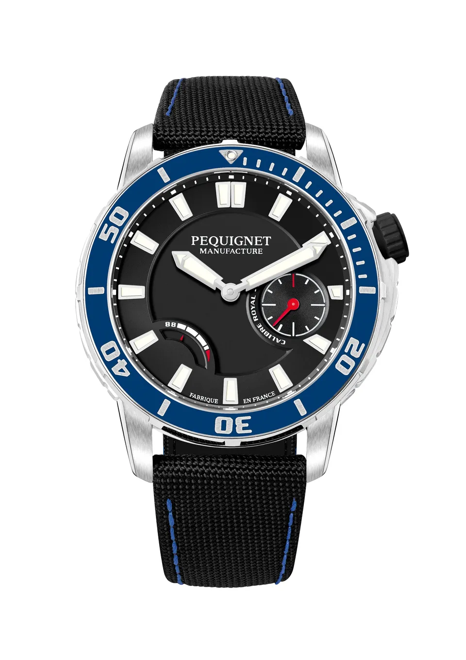 pequignet-extr-me-300-montre-de-plong-e-fran-aise-automatique-lunette-caoutchouc image 1