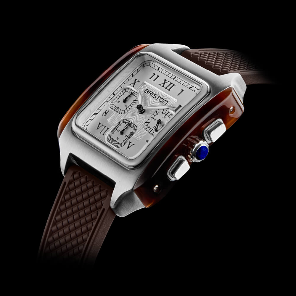 briston-streamliner-kennedy-chronographe-38-5-mm-blanc image 5